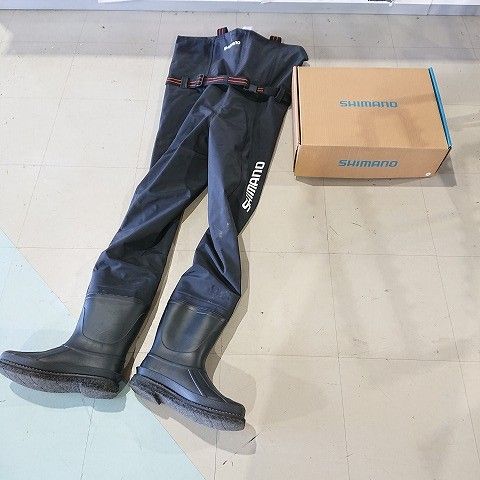 SHIMANO シマノ FF-055T ハイパーウェーダー チェストハイカットピンフェルトソール LLサイズ