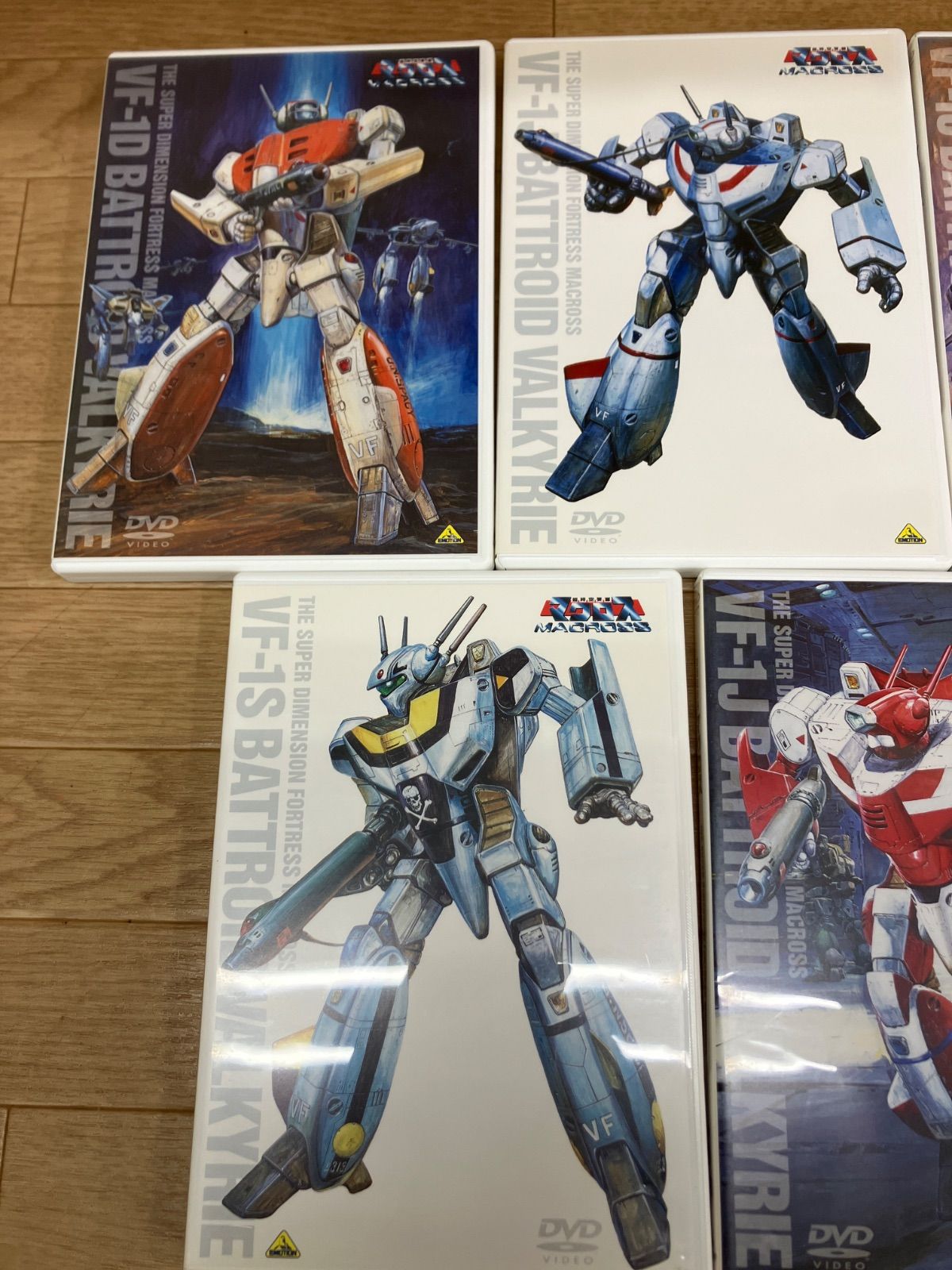 ☆超時空要塞マクロス DVD全5巻セット《HT09D》※BOX欠品 B4 - メルカリ