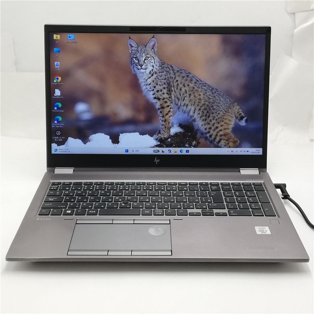 高性能 NVIDIA RTX3000 Wi-Fi有 中古ノートパソコン hp ZBook Fury 15 G7 Core i7 10850H 32G 1TB 高速SSD 無線 Windows11 Office 即使用可