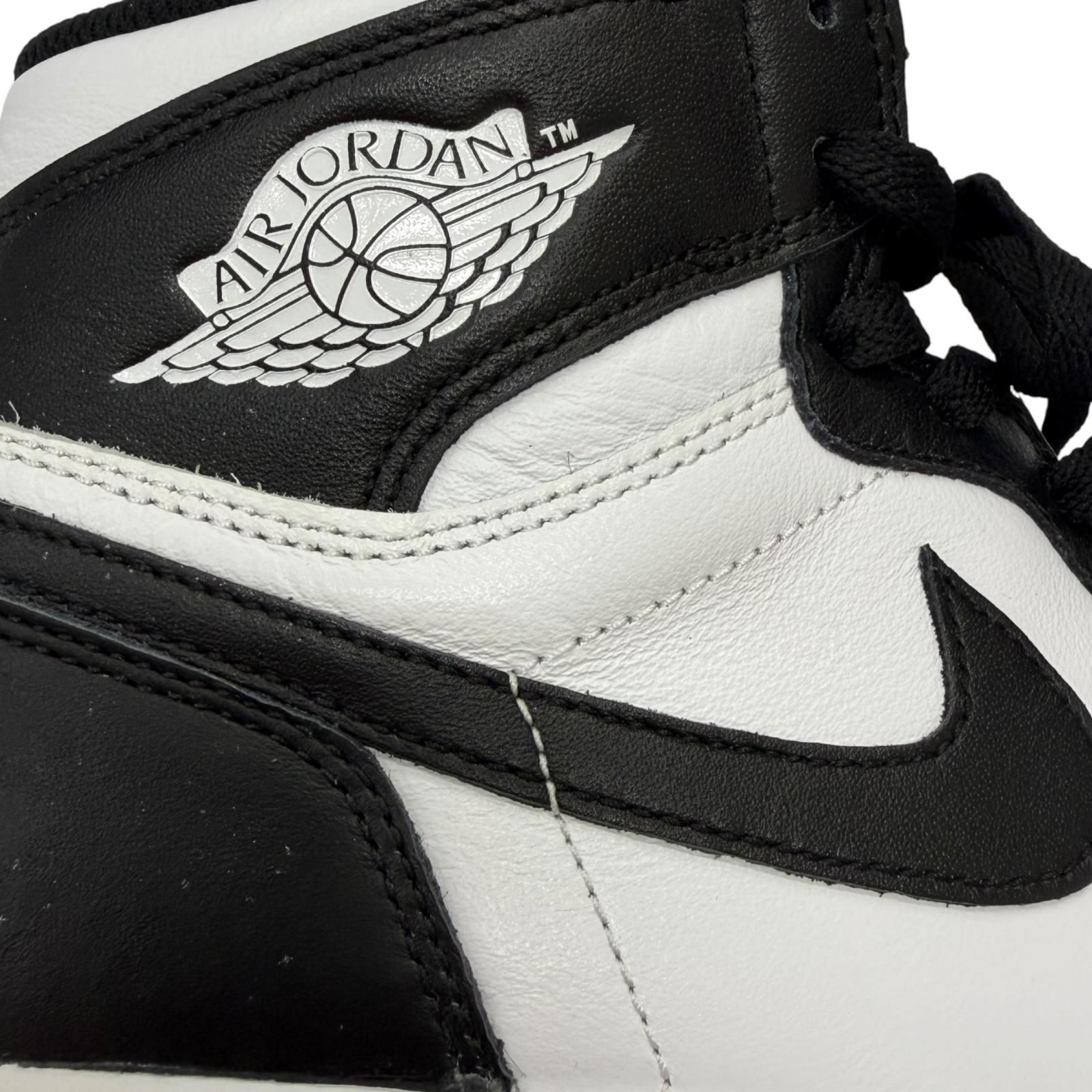 未使用品□NIKE ナイキ 555088-010 AIR JORDAN 1 RETRO HIGH OG レザー