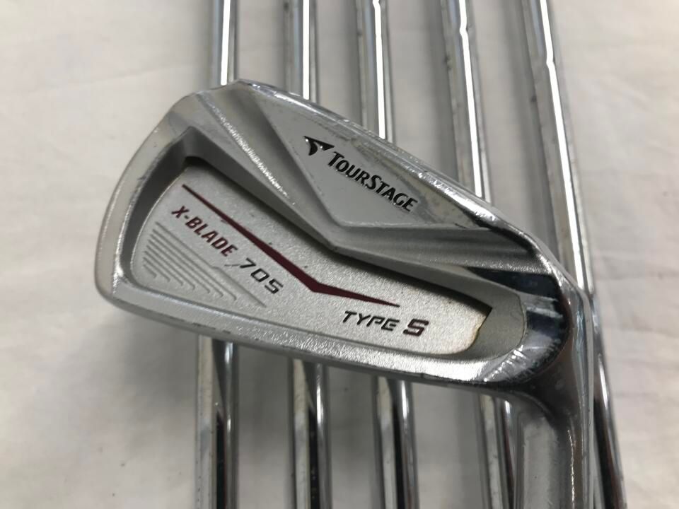 ブリヂストン　【訳あり】ツアーステージ X-BLADE 705 TYPE S　ダイナミックゴールド　S200フレックス　アイアンセット　中古　ゴルフドゥ！NEXTさいたま三室店【最短即日発送】