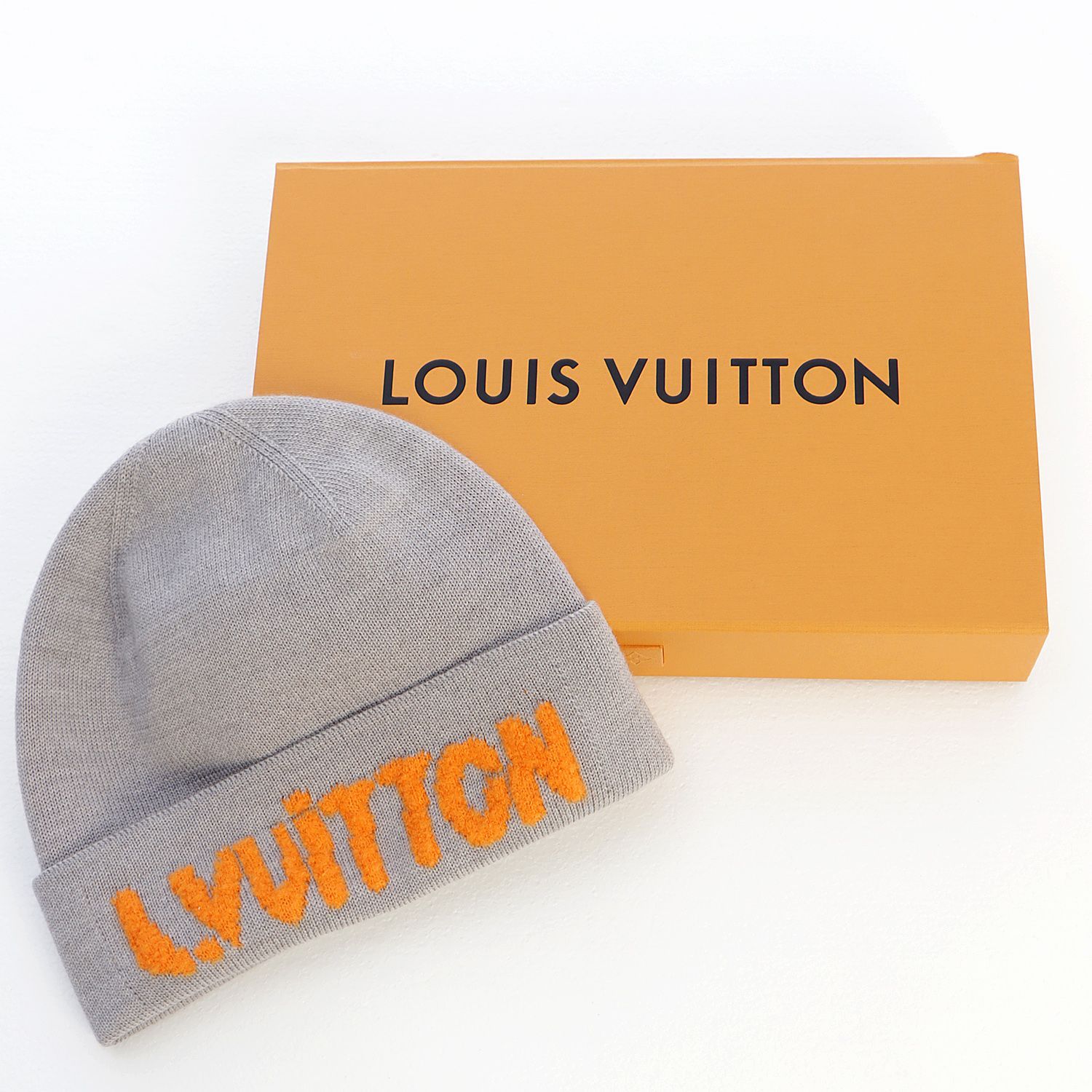 ルイヴィトン モノグラム ヒップ ビーニー ニット帽 M5354A LV - メルカリ