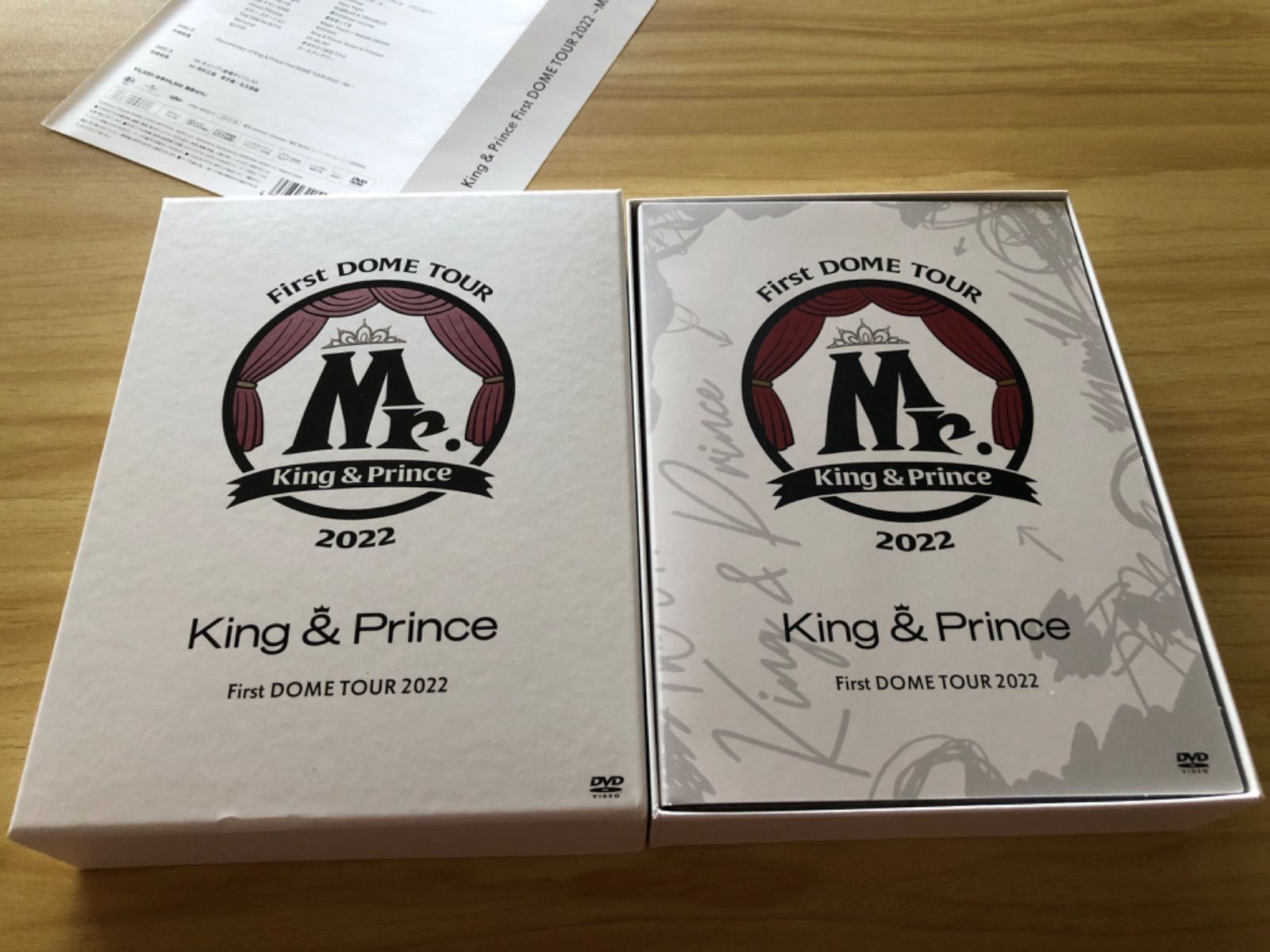 中古] [DVD] King & Prince/First DOME TOUR 2022～Mr.～ (帯、特典