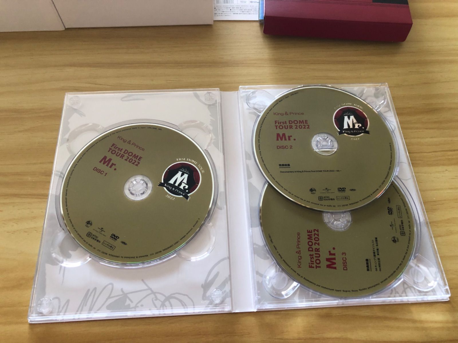 【新品未使用】King&Prince DOME TOUR Mr 中古] [DVD] King & Prince/First DOME TOUR 2022～Mr.～ (帯、特典