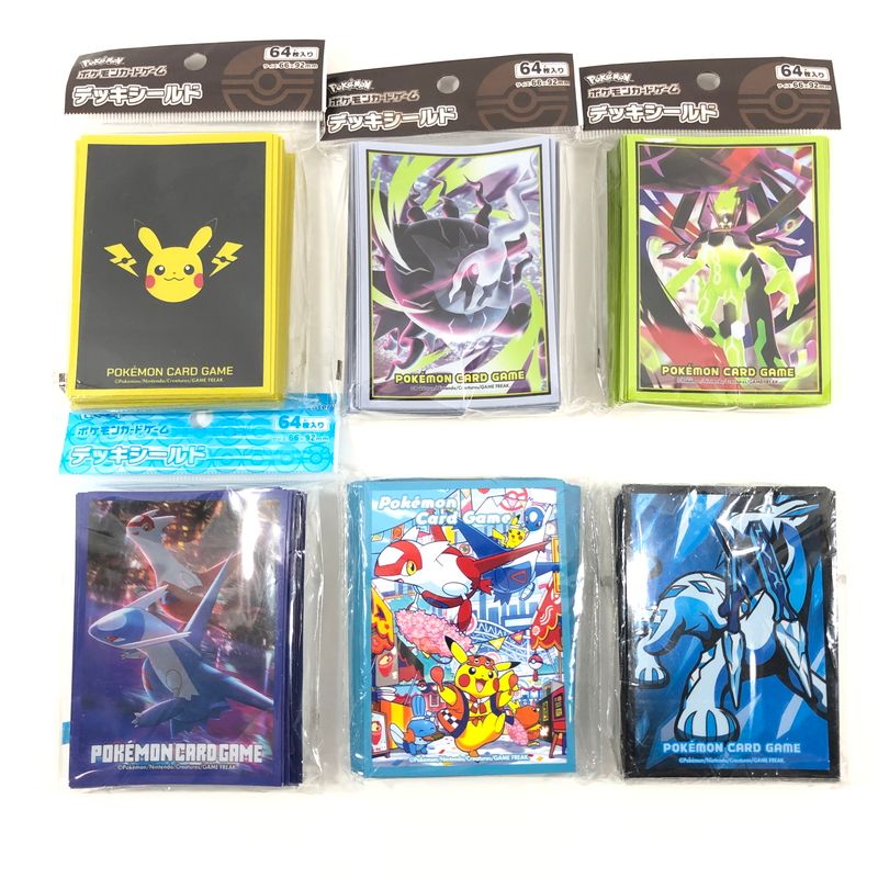 ポケモンカード デッキシールド まとめ売り 中古美品】 未使用開封品 ポケモンカード デッキシールド まとめ売り