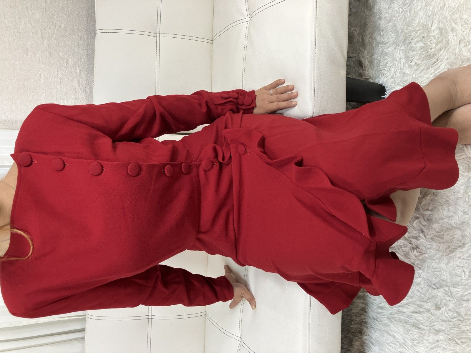 VALENTINO GARAVANI Boutique ワンピース サイズ8 イタリア製 レッド