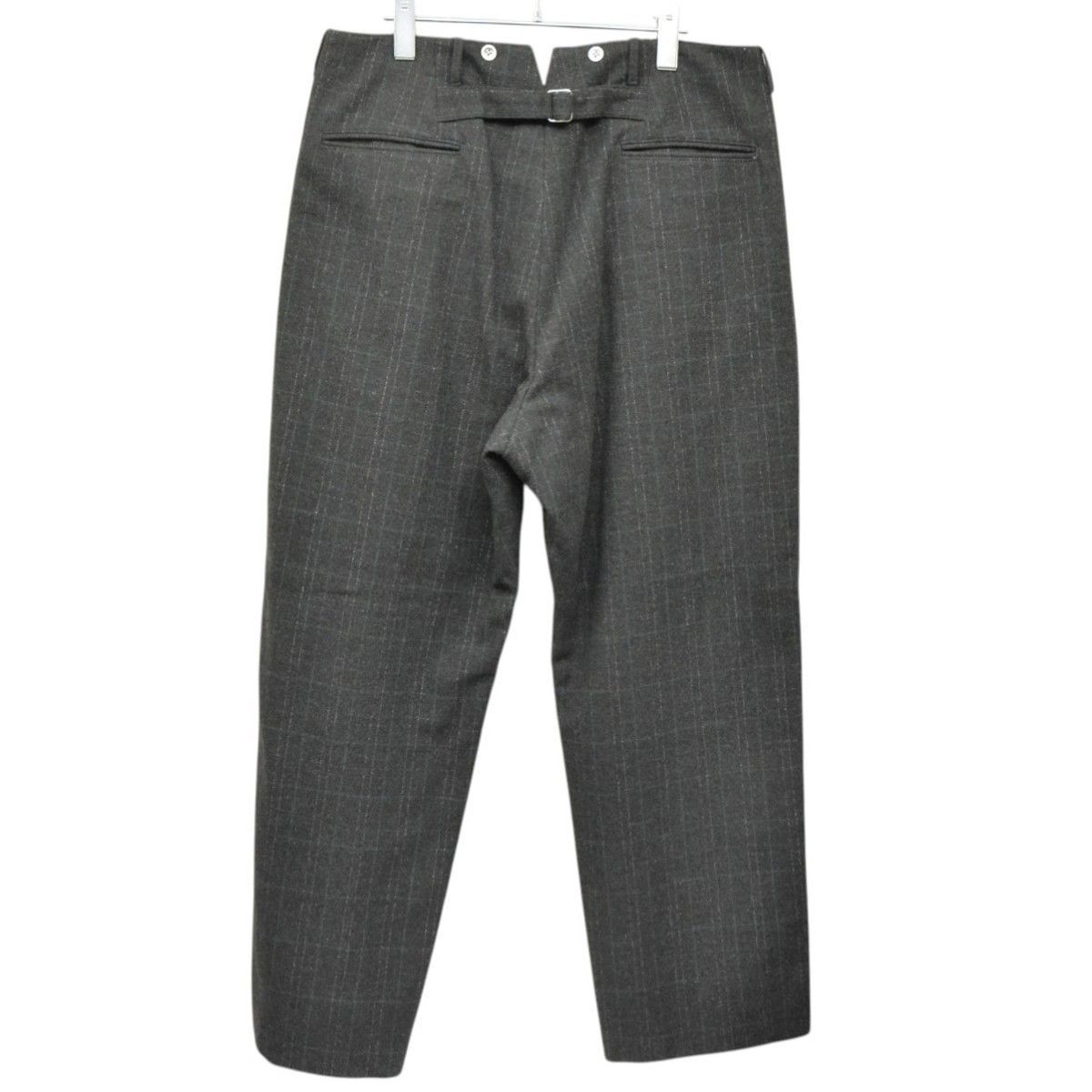 A.PRESSE アプレッセ 2023AW Windowpane Trousers ウィンドペン