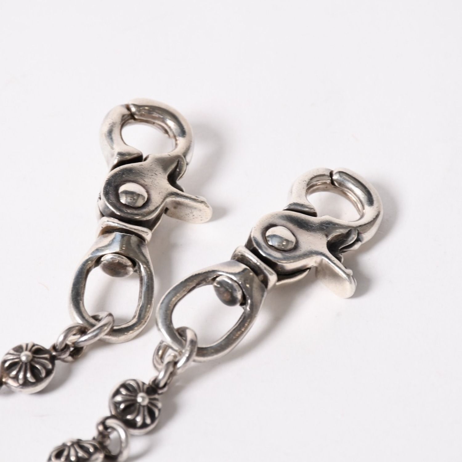 CHROME HEARTS クロムハーツ スペルアウト ウォレットチェーン ロング
