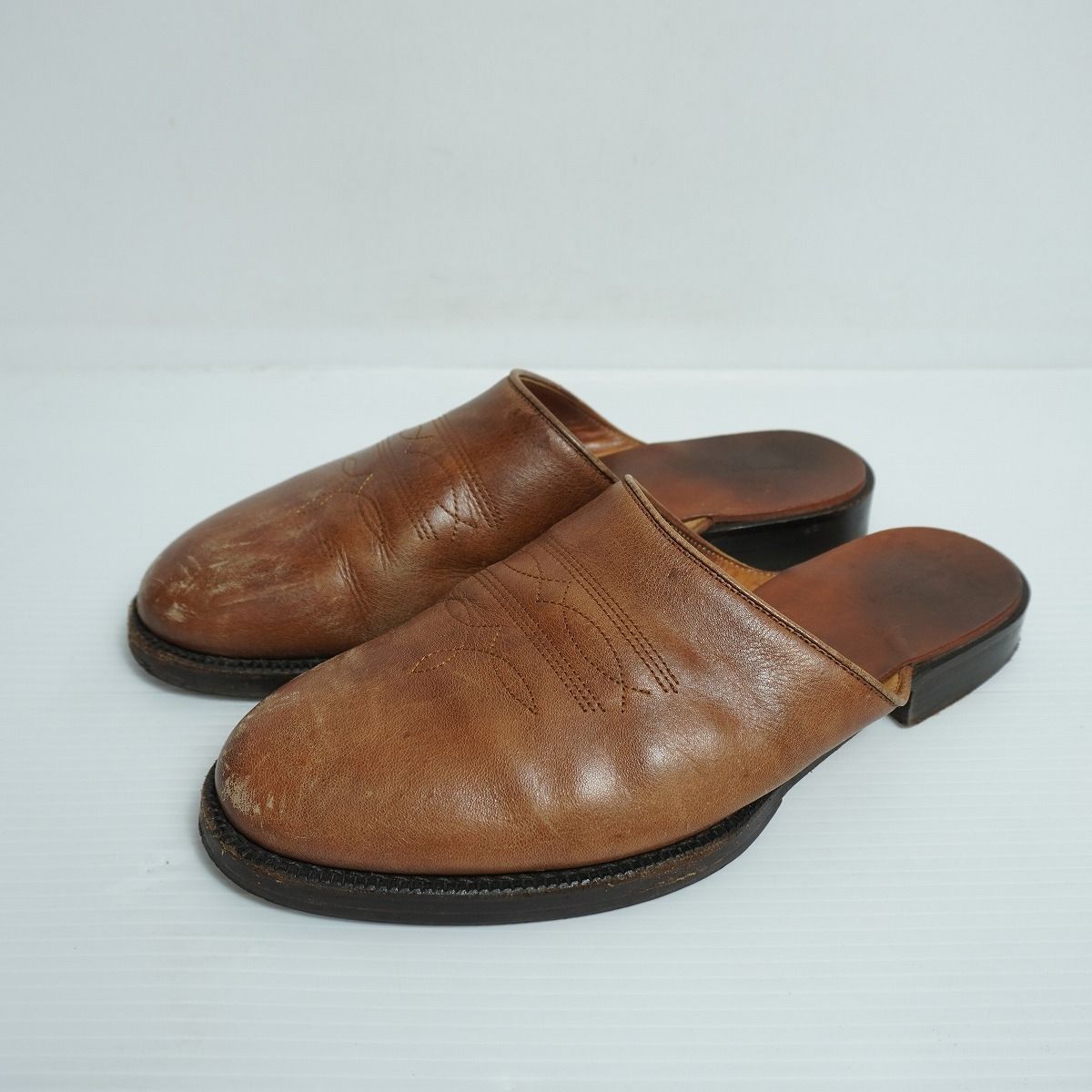 正規 HENDER SCHEME エンダースキーマ CHEAK チーク レザー ミュール