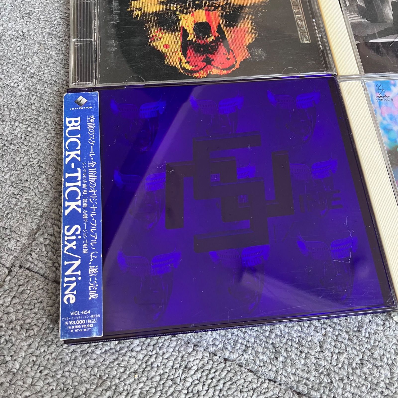 BUCK-TICK CD アルバム 4枚セット 悪の華 Six/Nine darker than