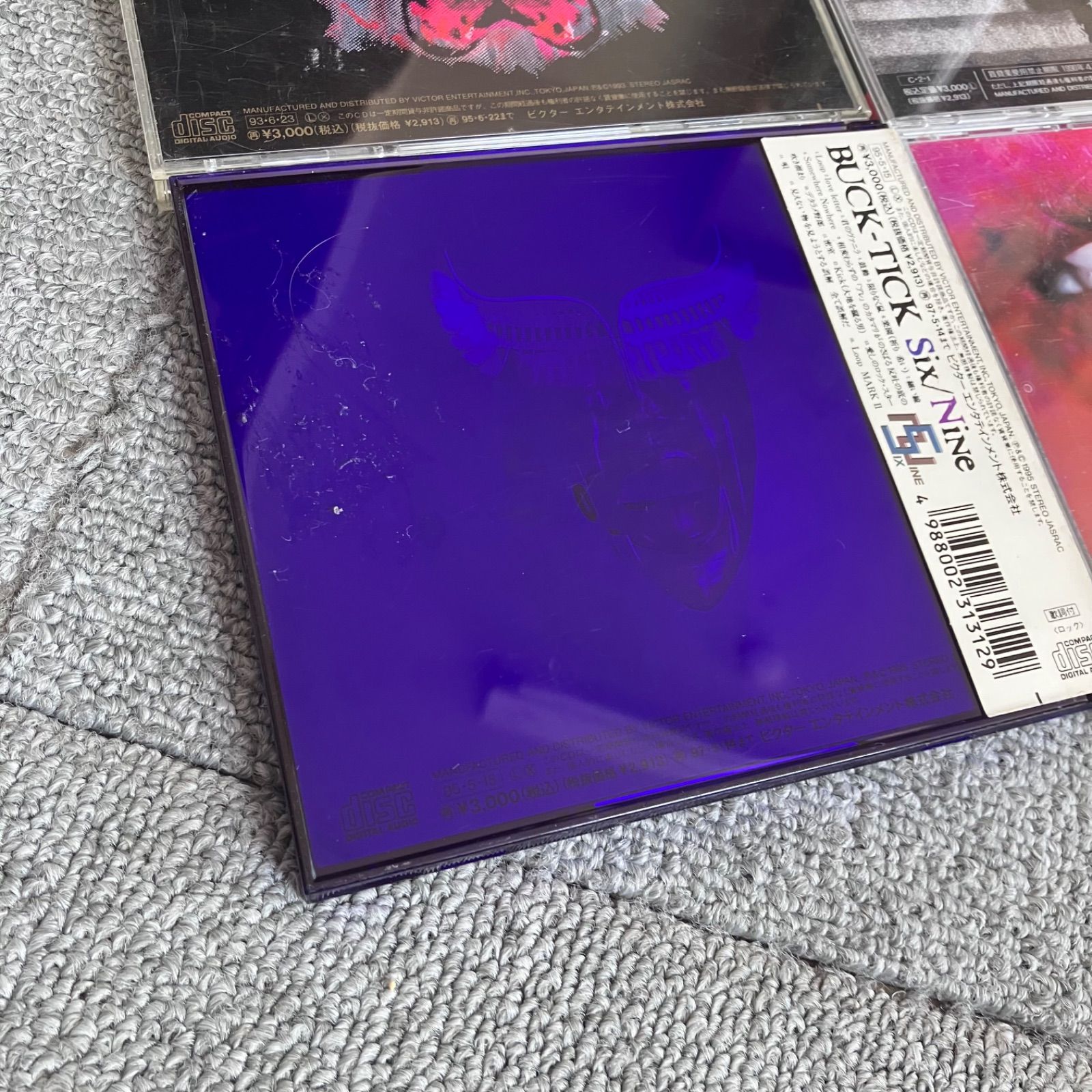 BUCK-TICK CD アルバム 4枚セット 悪の華 Six/Nine darker than