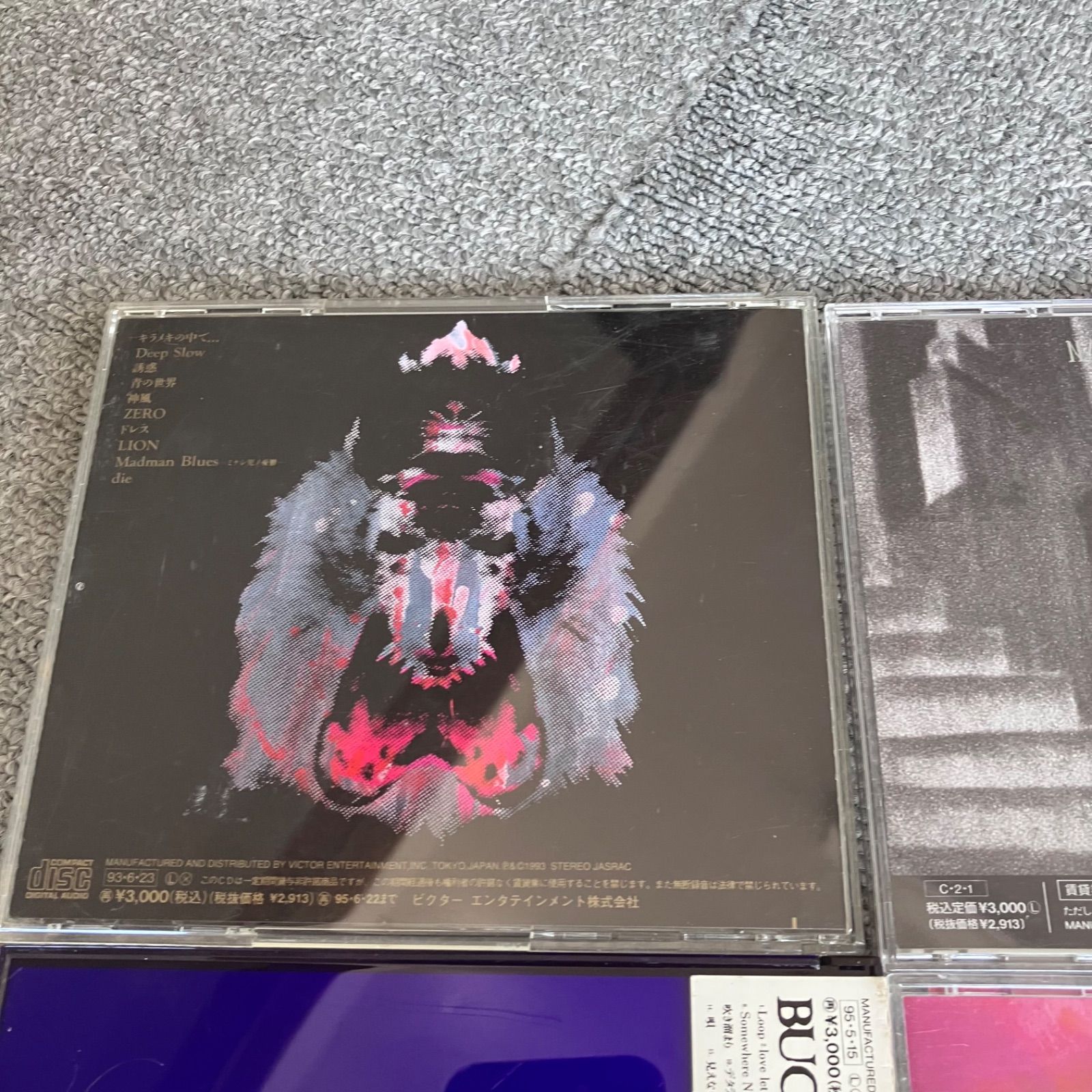 BUCK-TICK CD アルバム 4枚セット 悪の華 Six/Nine darker than