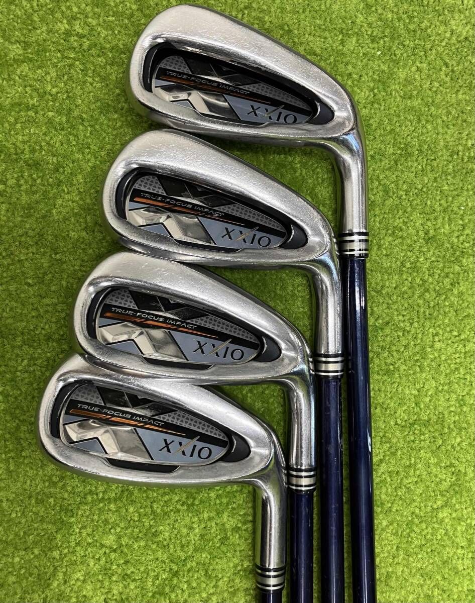 ダンロップDUNLOP XXIO 10 ネイビー アイアンセット 6～9 4本セット DST フレックスS 16,613円