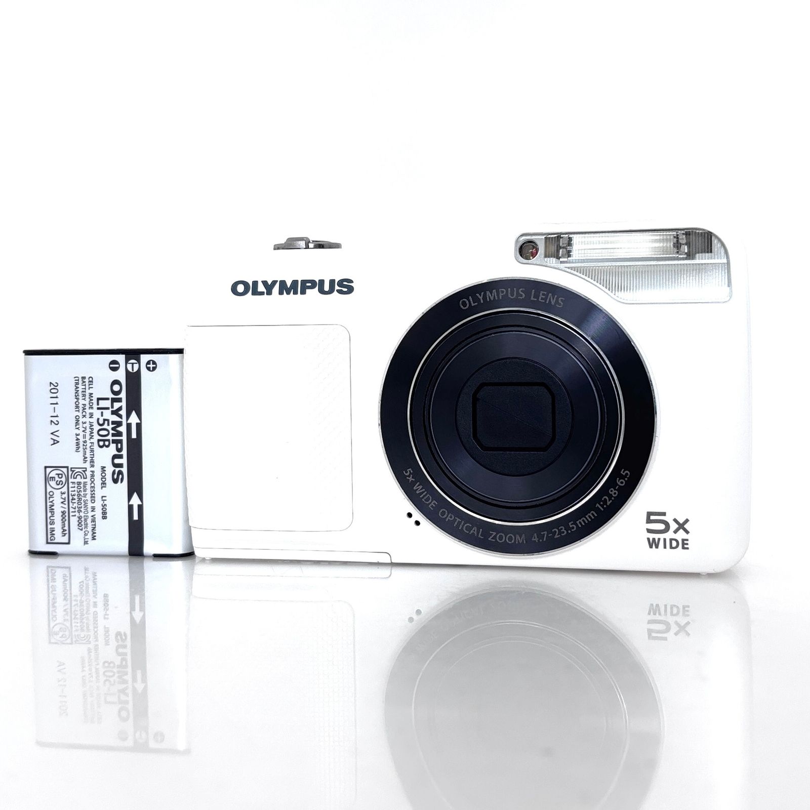 オリンパス】OLYMPUS VG-170 ホワイト デジタルカメラ #U102 - メルカリ