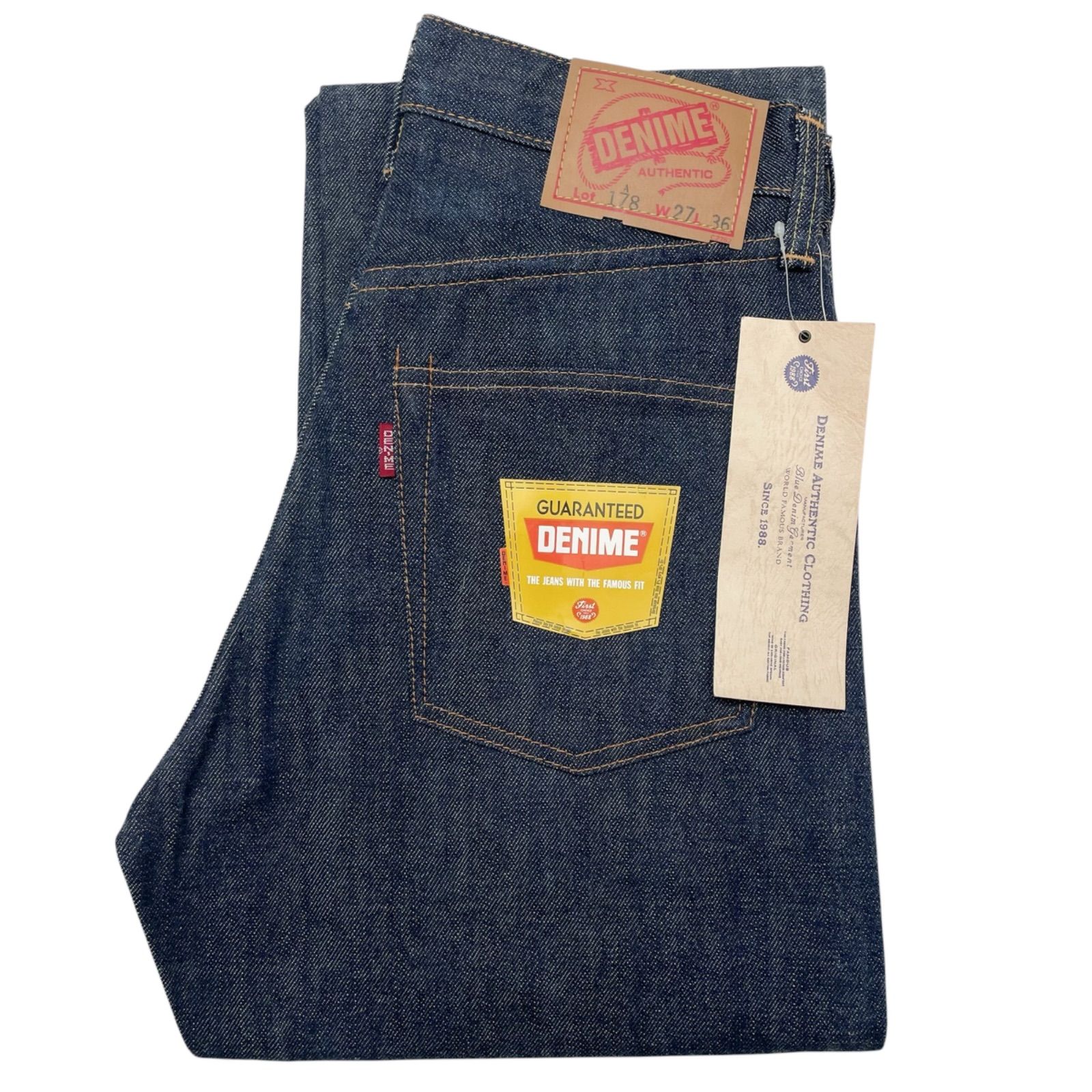 未使用品 27 ORIZZONTI期 DENIME 178 A-TYPE ドゥニーム デニム 