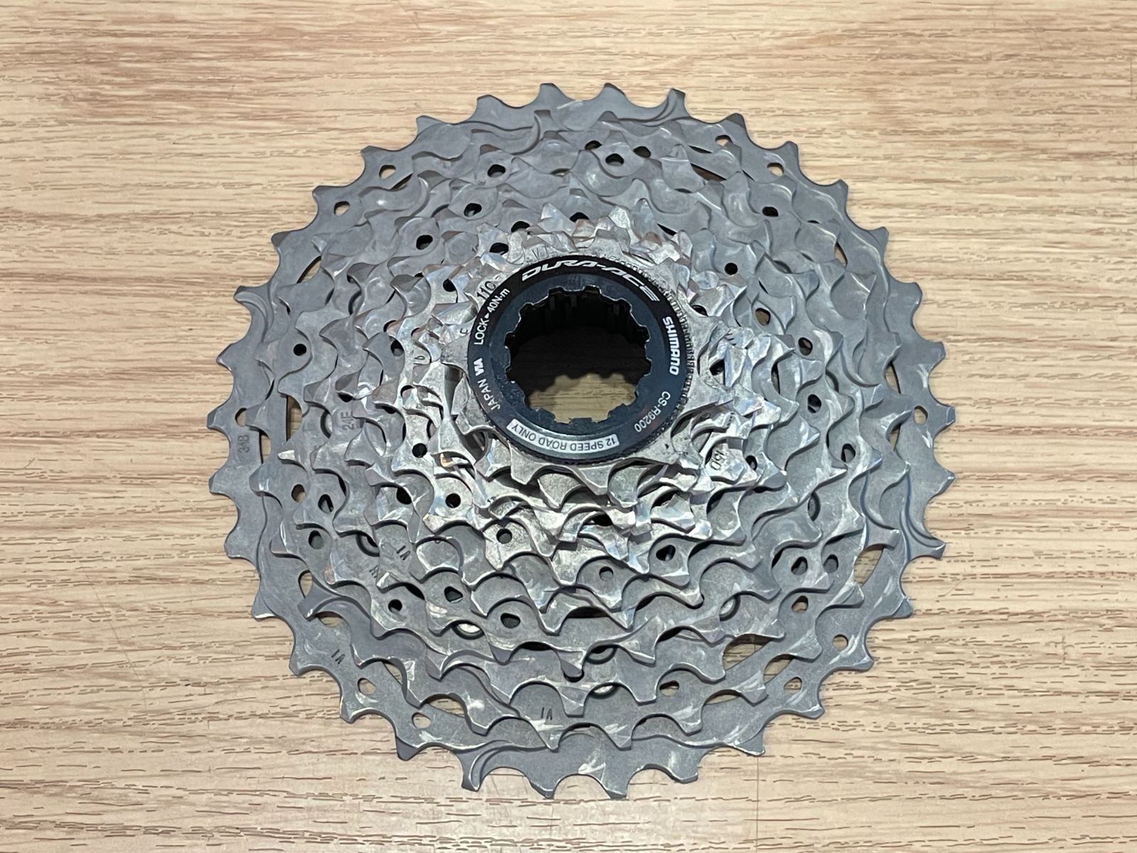 P4536 ■USED■SHIMANO シマノ CS-R9200 11-34T 12s di2専用 スプロケット スプロケ ロードバイク 自転車 パーツ アクセサリー