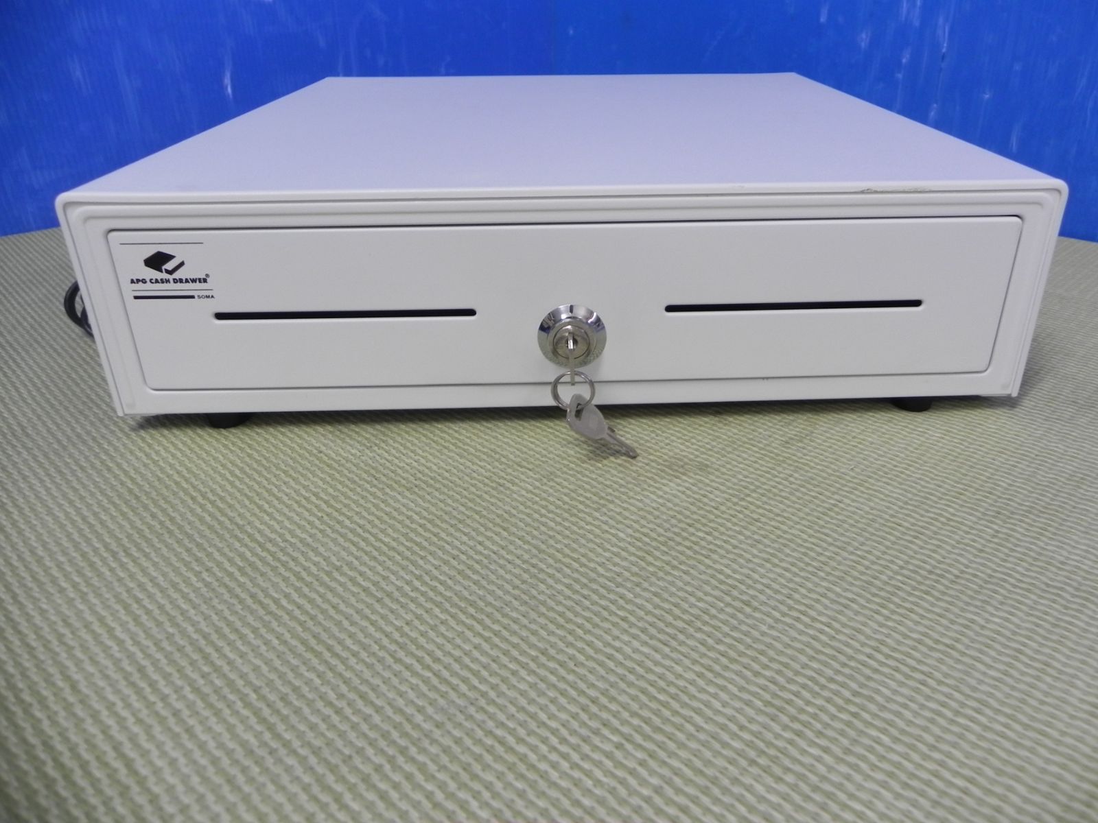 H799☆APG キャッシュ ドロワー レジEKDS448-2-W410-A22 動作品・送料