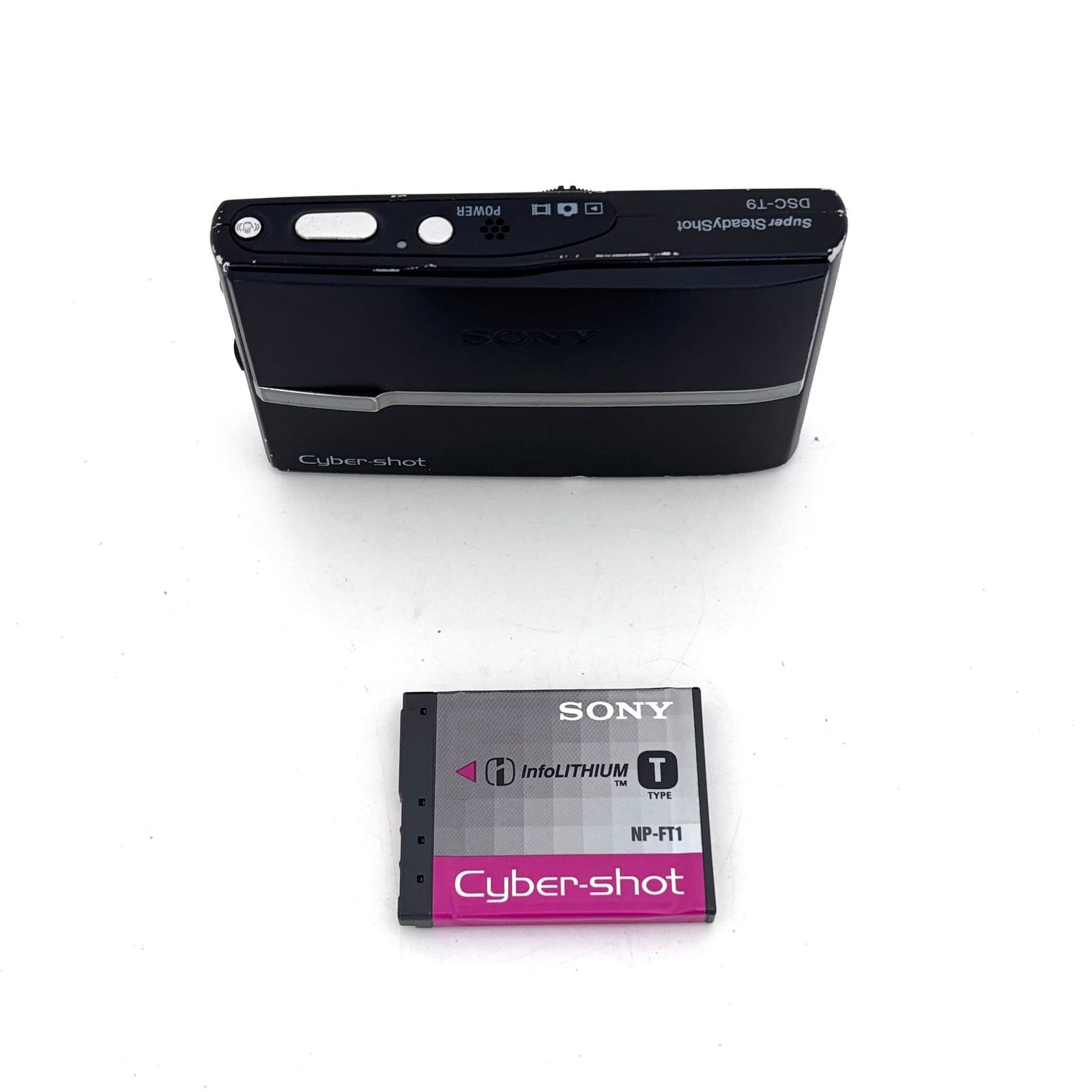 ソニー】SONY Cyber-shot DSC-T9 ブラック コンパクトデジタルカメラ