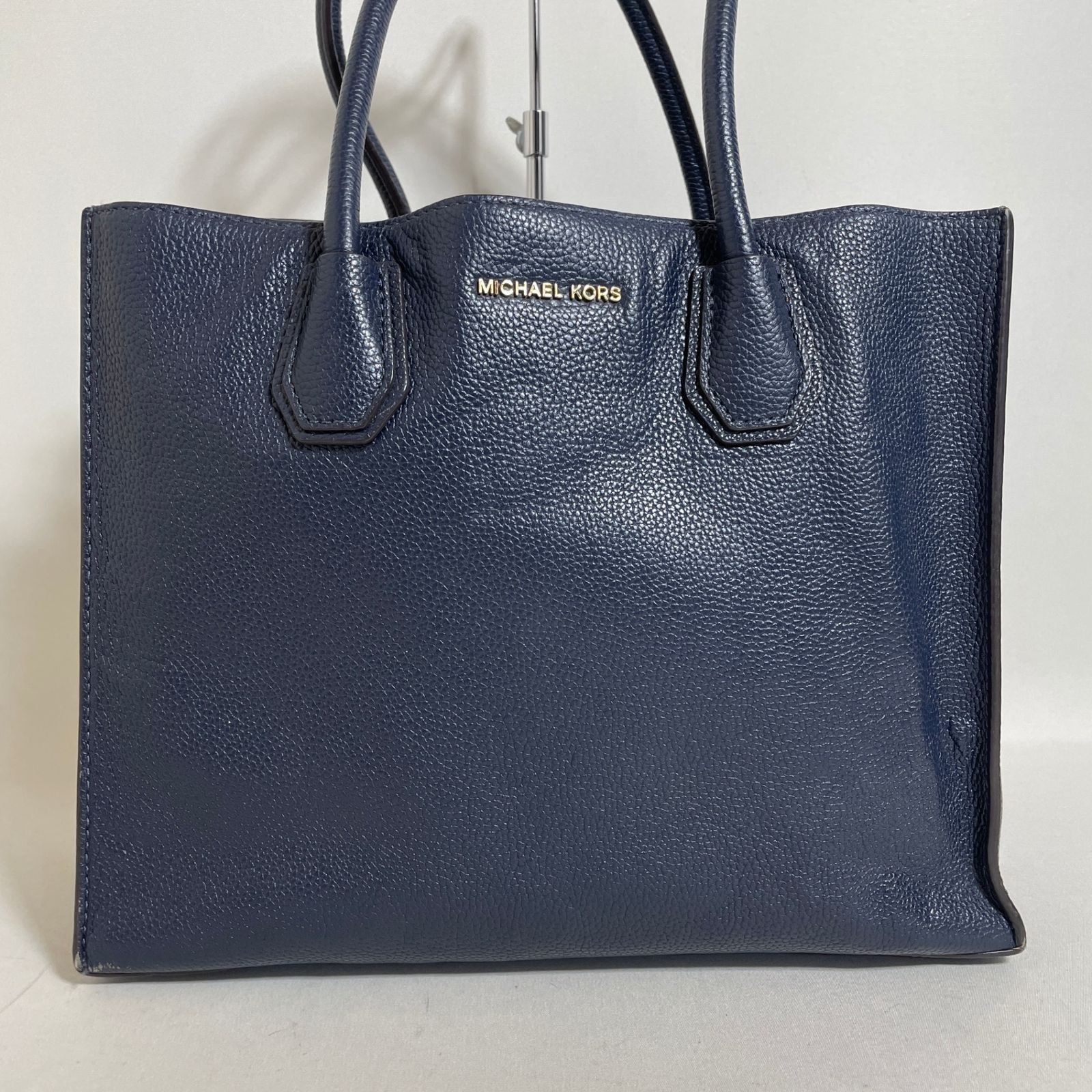 マイケルコース 2way バッグ ハンドバッグ ショルダーバッグ ネイビー 