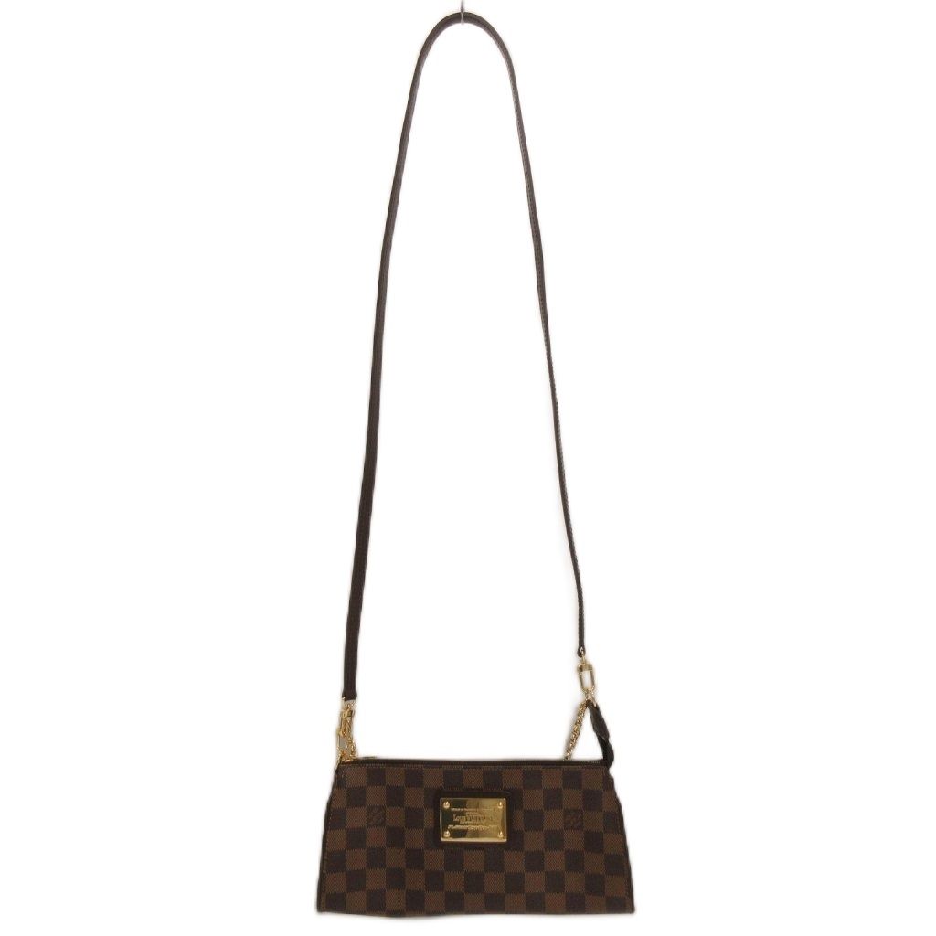 ルイヴィトン LOUIS VUITTON 美品 ダミエ エヴァ チェーン ショルダー