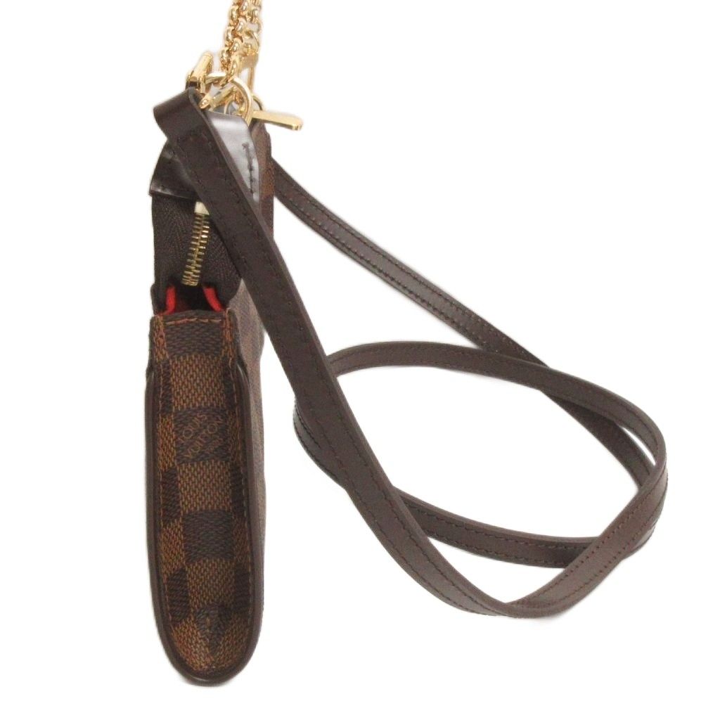 【美品】ルイヴィトン ダミエ エヴァ 2WAY ショルダーバッグ N55213 ルイヴィトン LOUIS VUITTON 美品 ダミエ エヴァ チェーン ショルダー