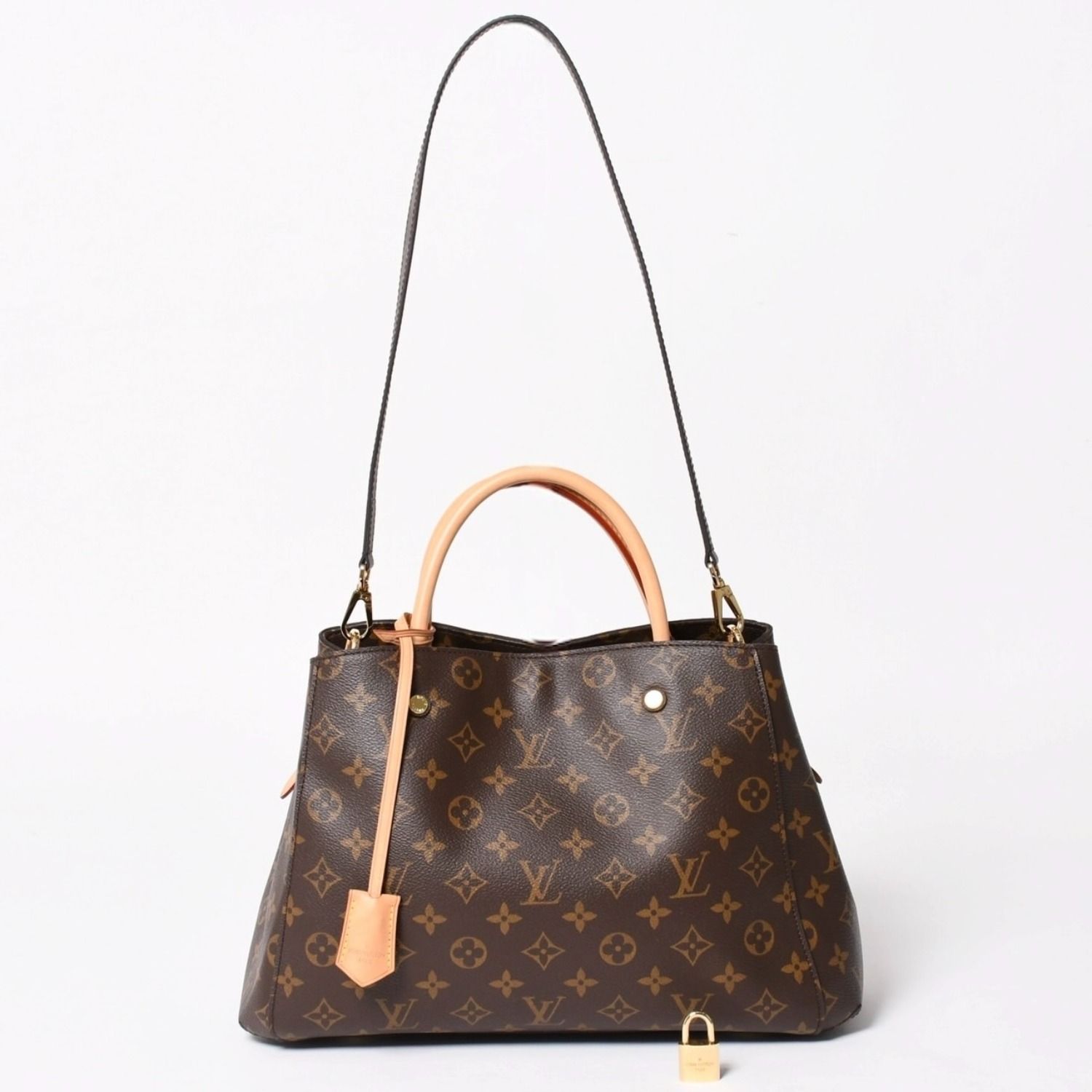 新品同様 LOUIS VUITTON ルイヴィトン モンテーニュMM モノグラム