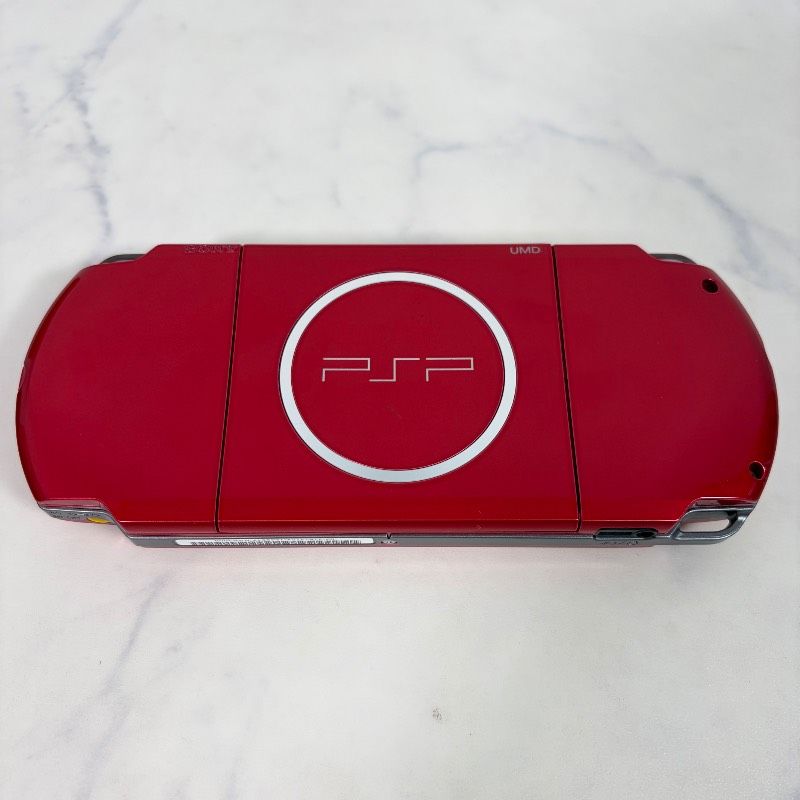 【ジャンク/動作品/初期化済み】PSP3000 SONY PlayStation3000 レッド プレステ3000 赤 331K 6,860円