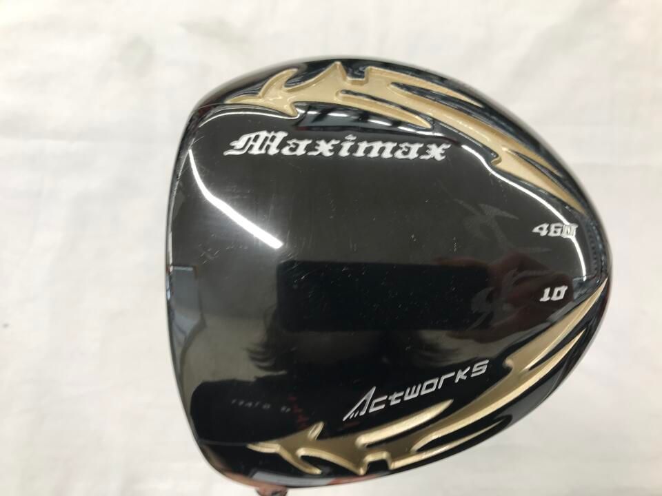 ワークス Maximax Premia 10度 ワークテック V-SPEC α-3 Rフレックス ドライバー 中古 ゴルフドゥ!NEXTさいたま三室店【最短即日発送】