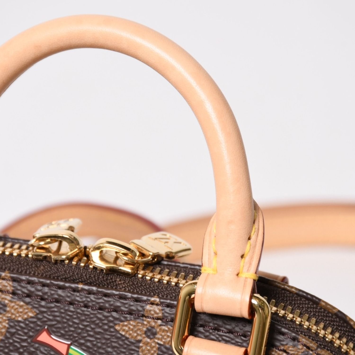 極美品 LOUIS VUITTON ルイヴィトン モノグラムキャンバス チェリー TM