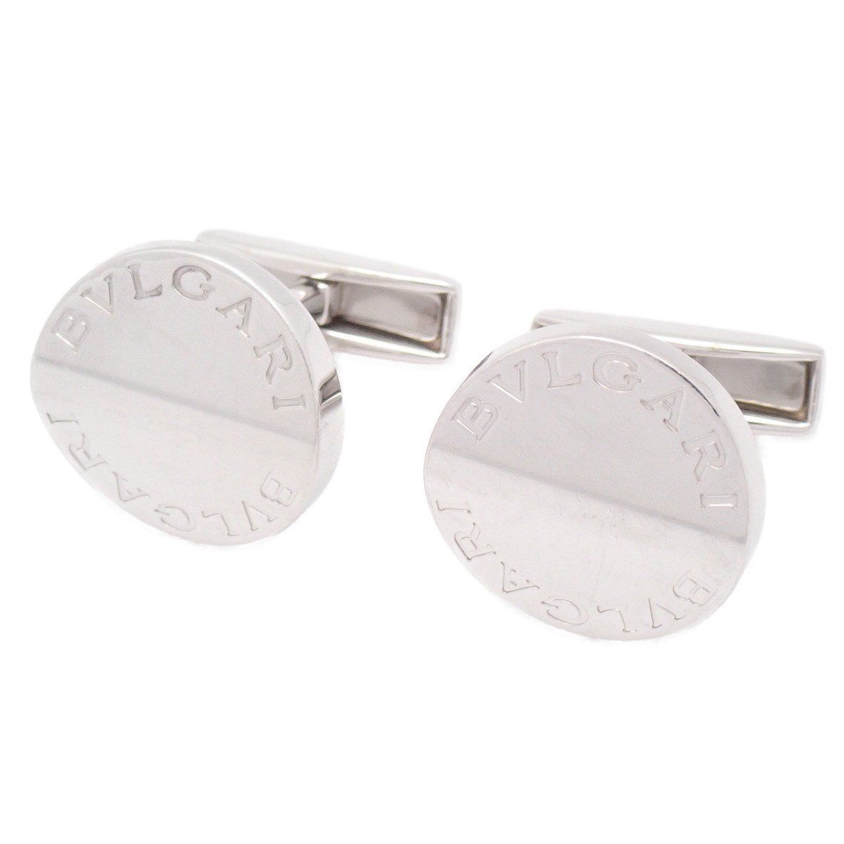BVLGARI ブルガリ ラウンド カフス カフリンクス シルバー925【いおき質店】管理2 11,370円