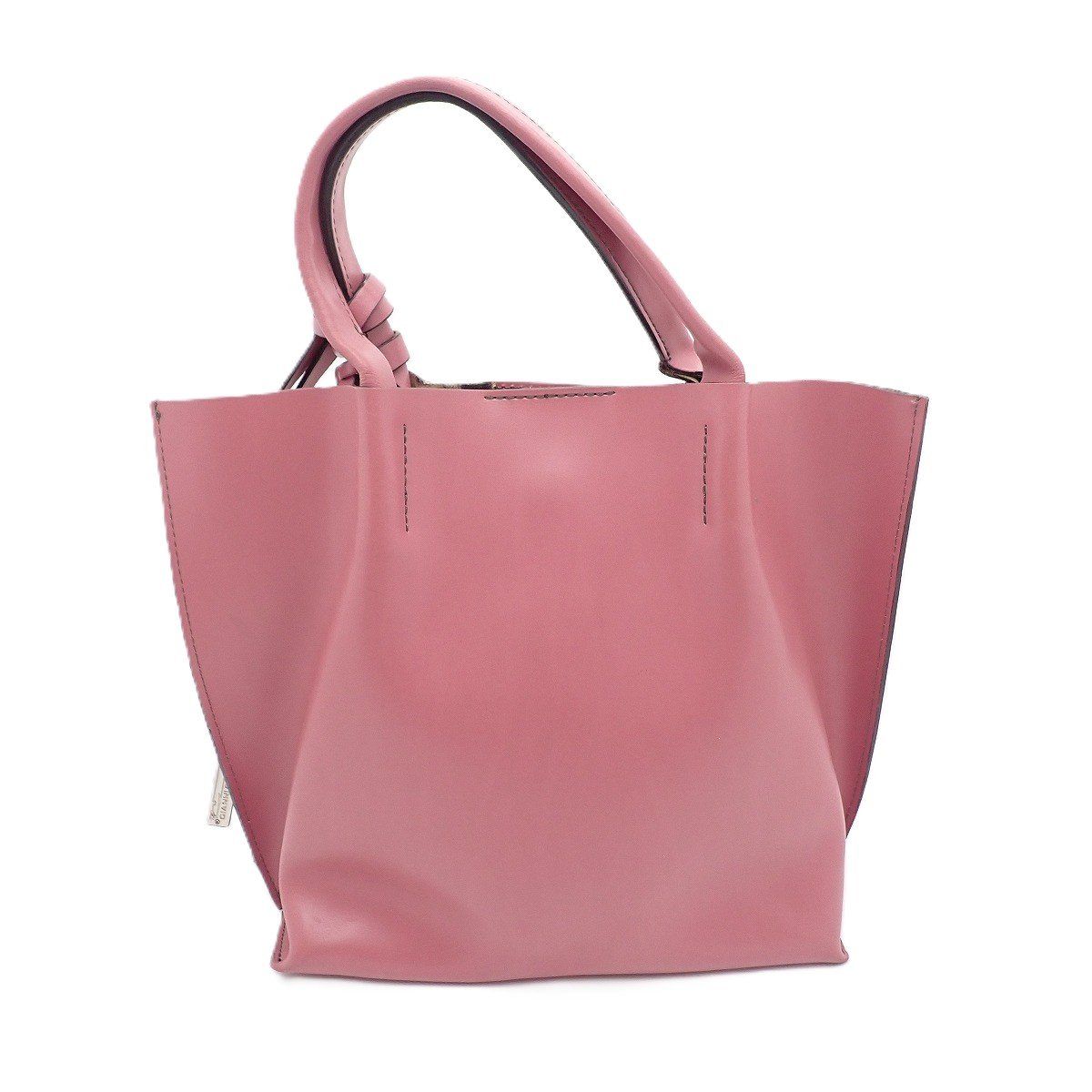 GIANNI CHIARINI トートバッグ ピンク　値下げました！ GIANNI CHIARINI ジャンニ キアリーニ トートバッグ レザー ピンク系