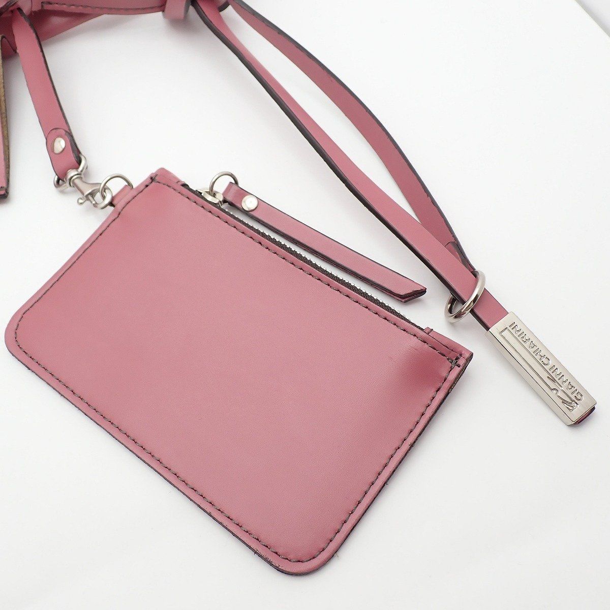 GIANNI CHIARINI ジャンニ キアリーニ トートバッグ レザー ピンク系