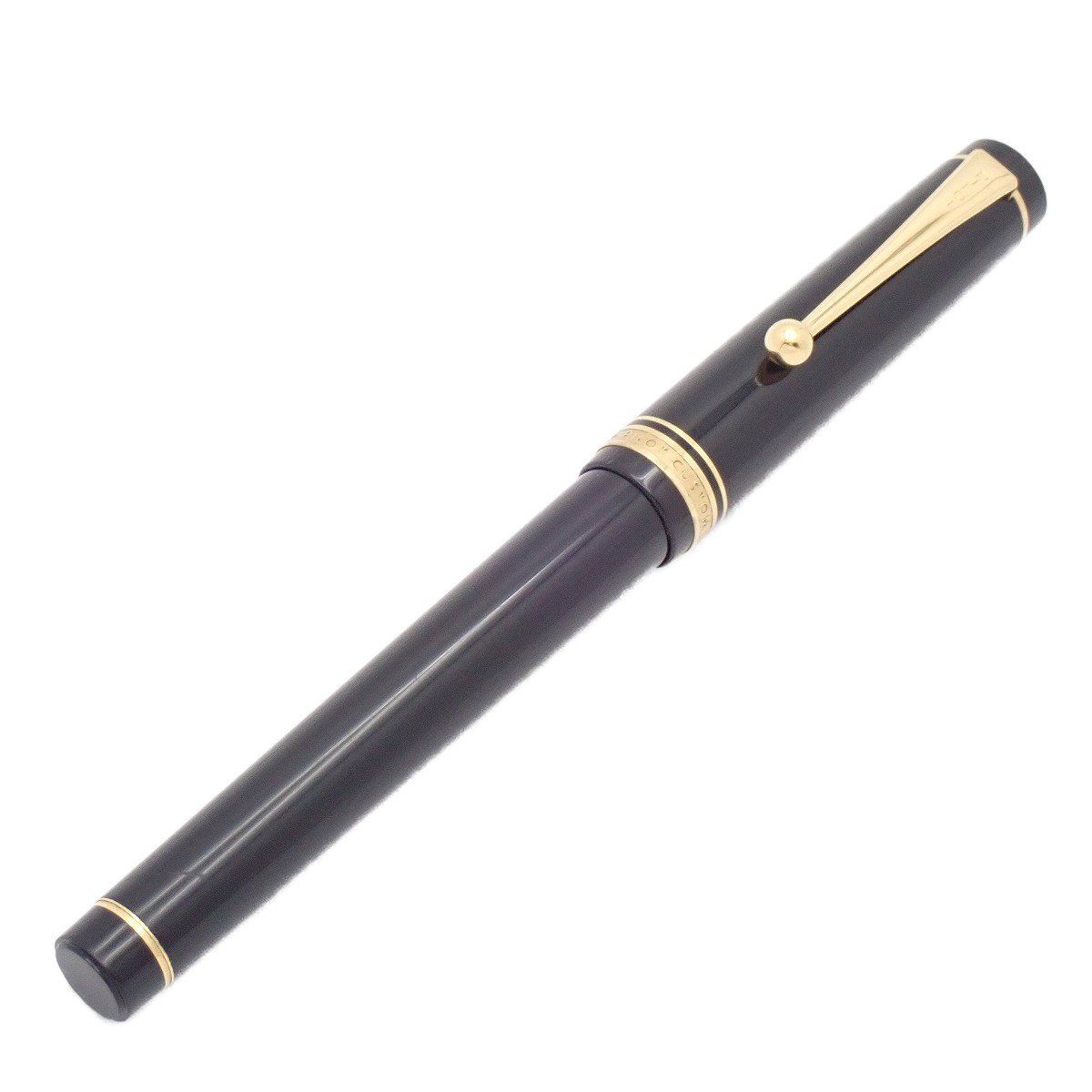 PILOT パイロット カスタム 万年筆 14Kペン先 ベスト型 ブラック