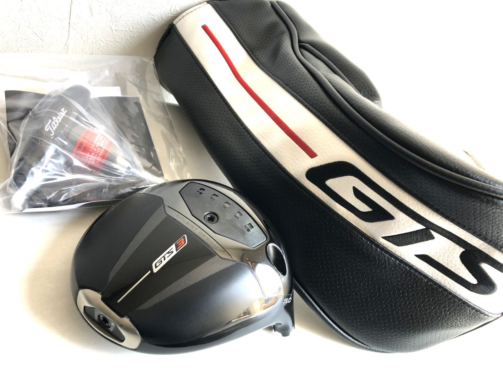 ③ 美品 最新 タイトリスト GTS3 9.0° ドライバー ヘッド 単体 HC