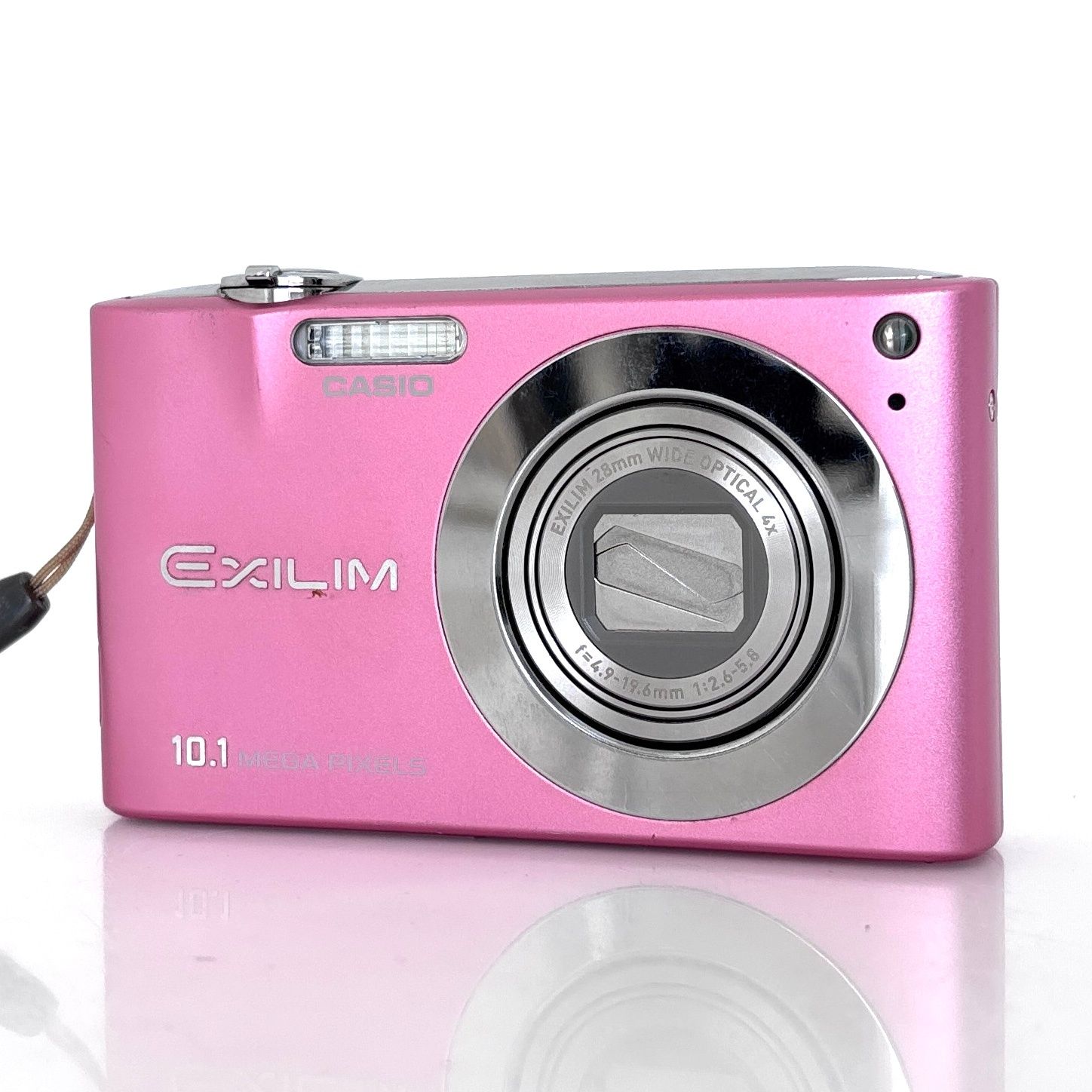 【人気カラー】 CASIO EXILIM EX-Z100 ピンク 動作確認済み CASIO EXILIM EX-Z100 ピンク 1010万画素 光学4倍ズーム 液晶2.7型