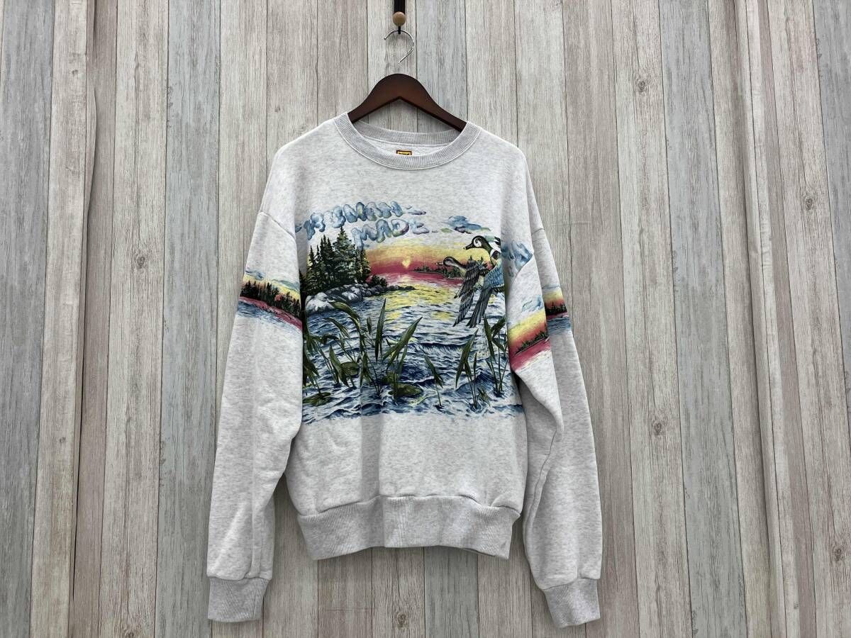 HUMAN MADE/ヒューマンメイド/HUNTING SWEATSHIRT/スウェット/Lサイズ 