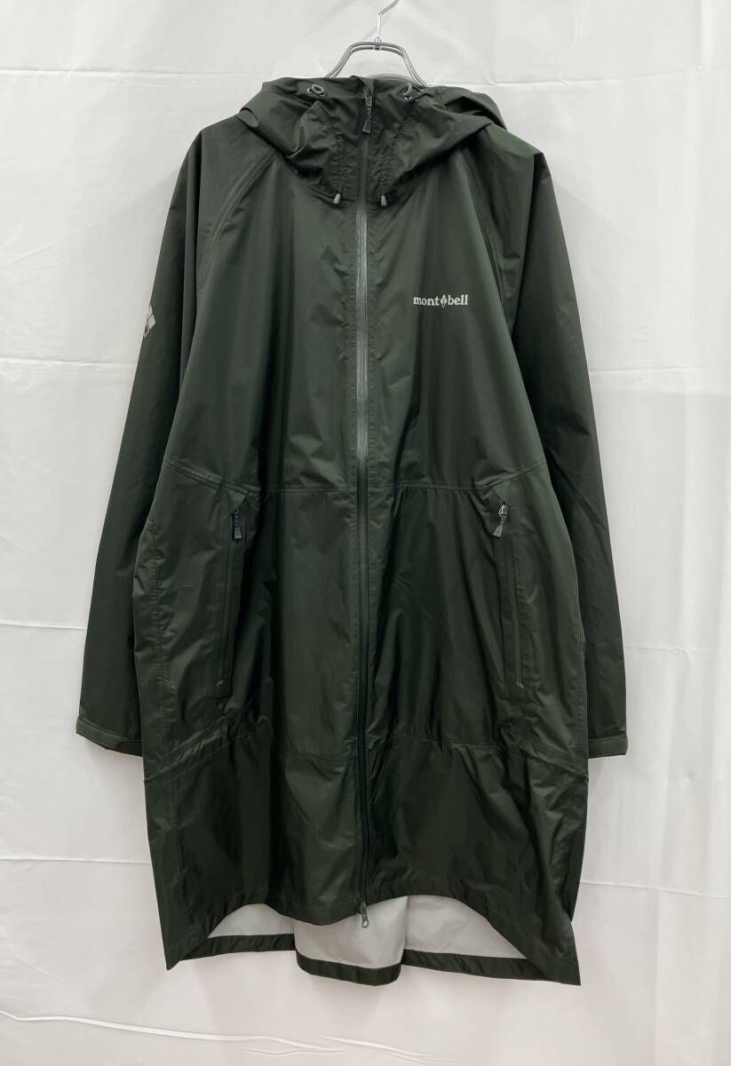 mont-bell モンベル レインコート パックラップレインコート1128786 防水 XL ダークグリーン 通年 7,546円