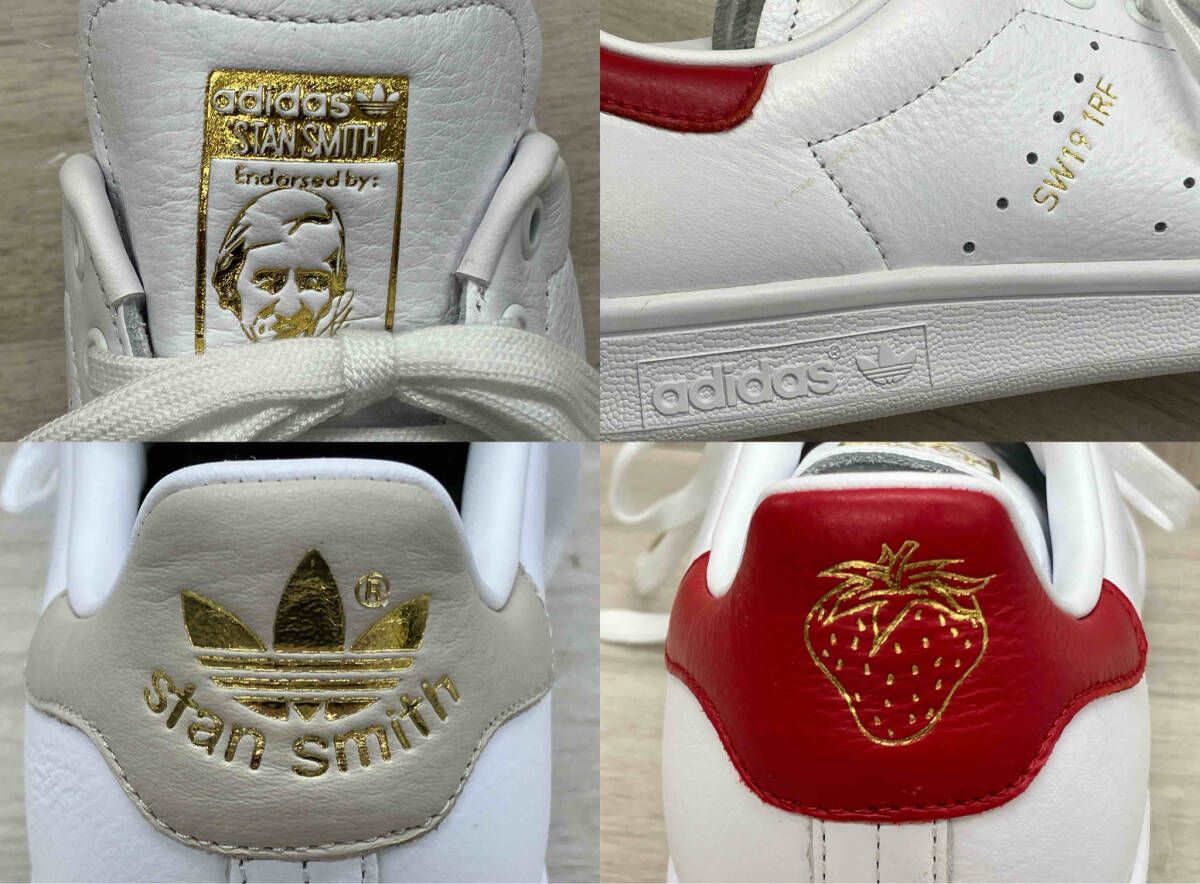 通年 adidas アディダス FY9202 右足苺ガラス STAN SMITH 27cm 白