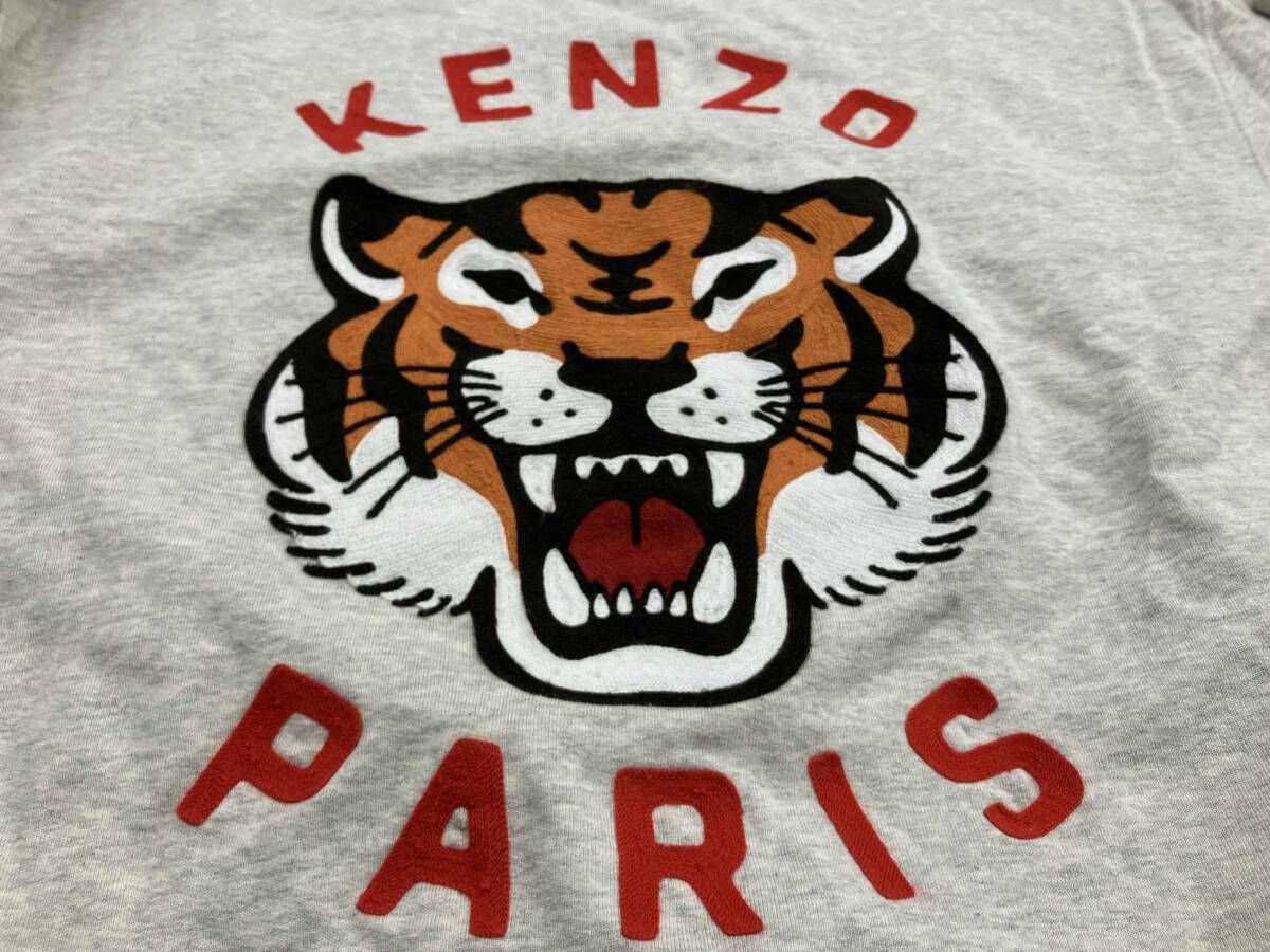 KENZO LUCKY TIGER OVERSIZE SWEAT ケンゾー スウェット タイガー刺繍