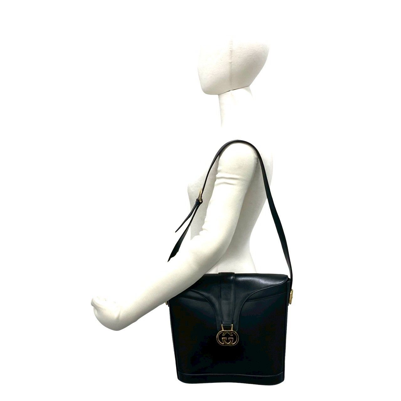 極 美品 GUCCI グッチ オールドグッチ ヴィンテージ シェリーライン GG