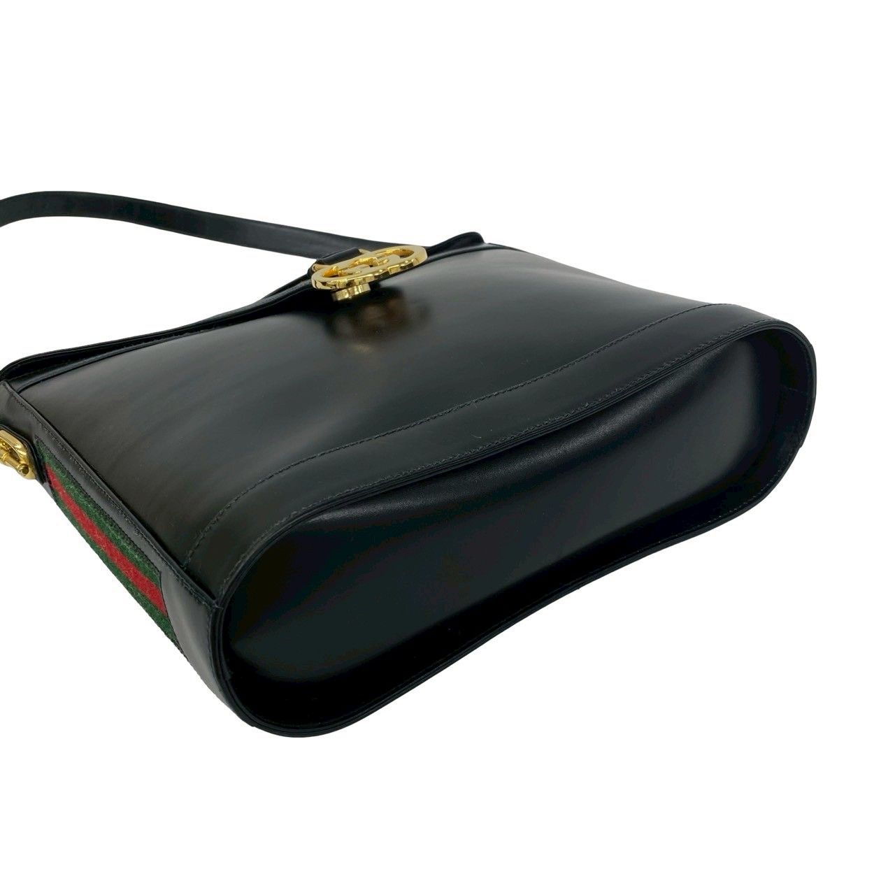 極 美品 GUCCI グッチ オールドグッチ ヴィンテージ シェリーライン GG