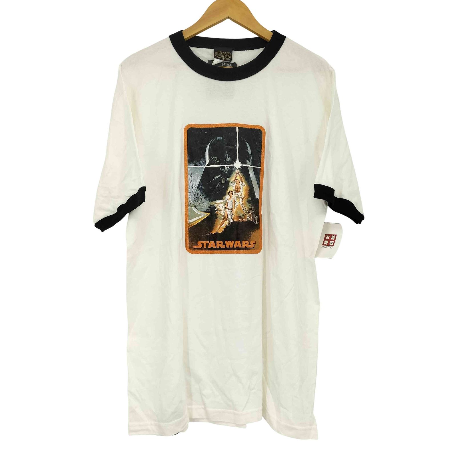 ユーズドフルギ USED古着 00S giantボディ ムービープリントリンガーTシャツ メンズ import：XL