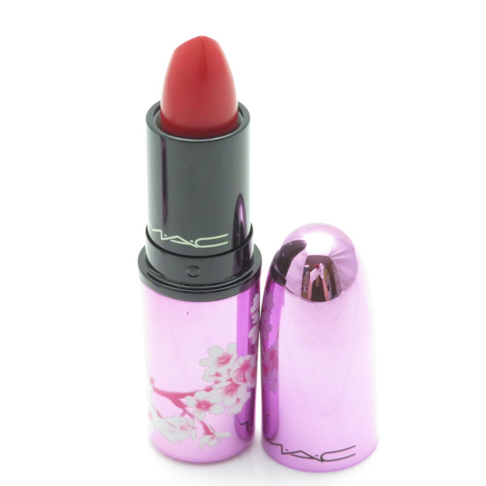 中古使った口紅 未使用 MAC マック ラブ ミー リップスティック 口紅 ポテントペタル