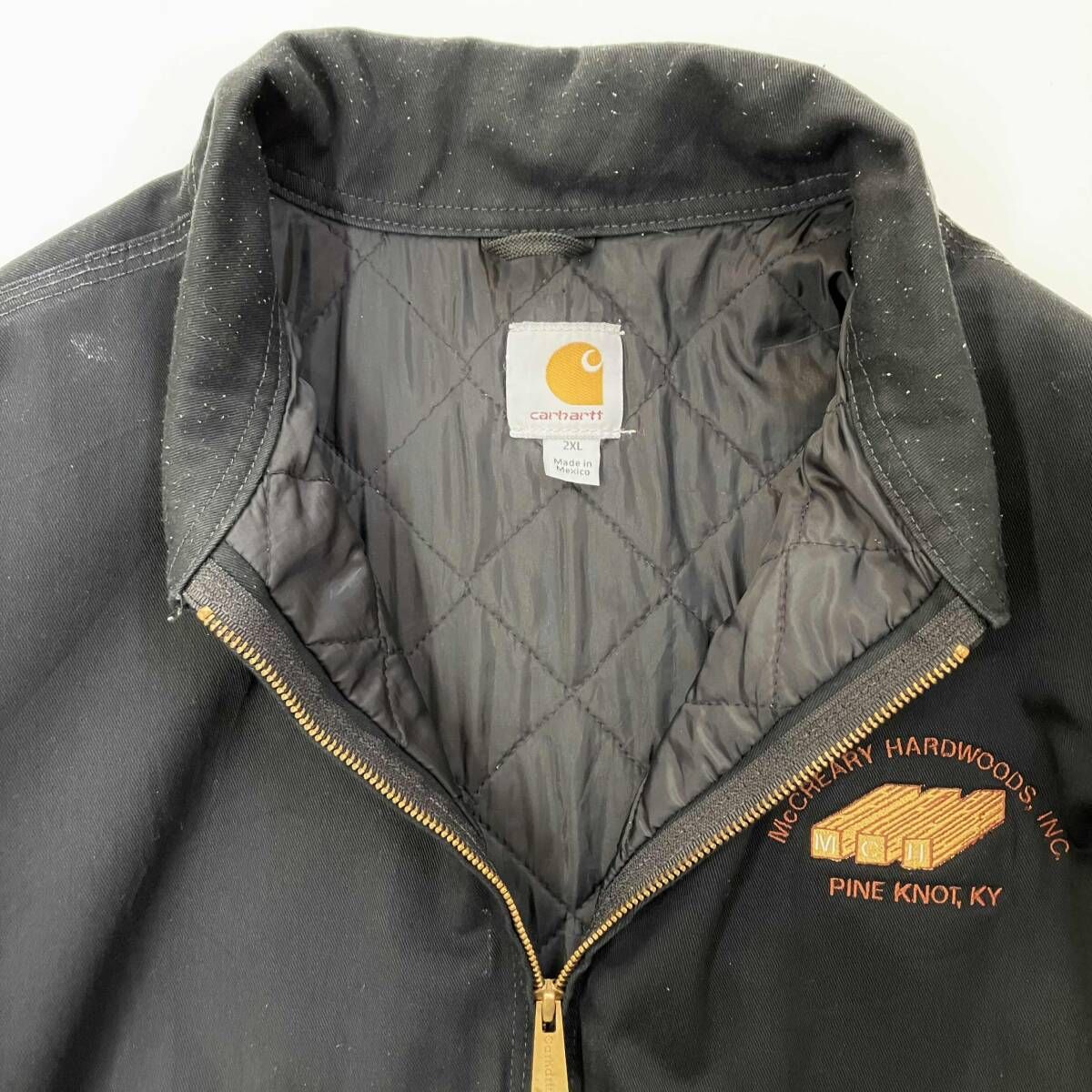 Carhartt McCreary Hardwoods Inc カーハート 企業ロゴ 刺繍 ワーク