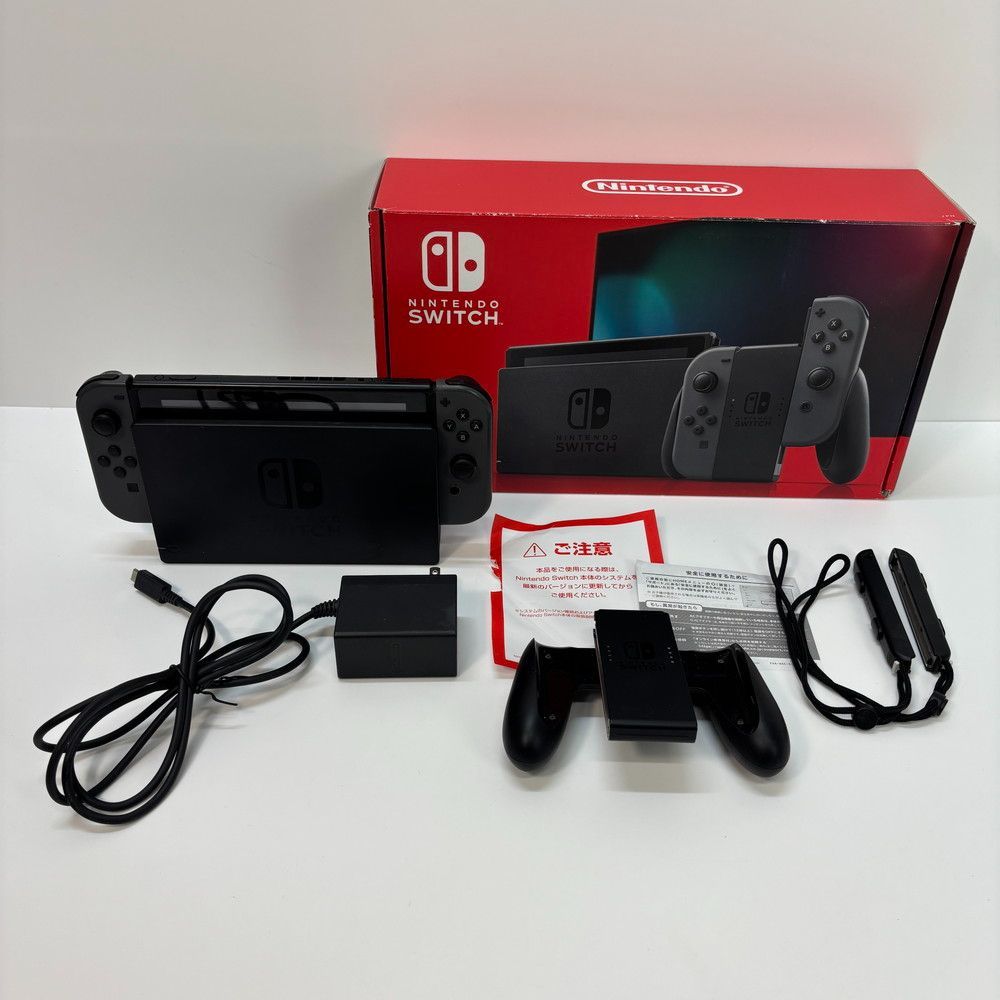 ◇ニンテンドー Switch 本体 グレー HAC-001 909 - メルカリ