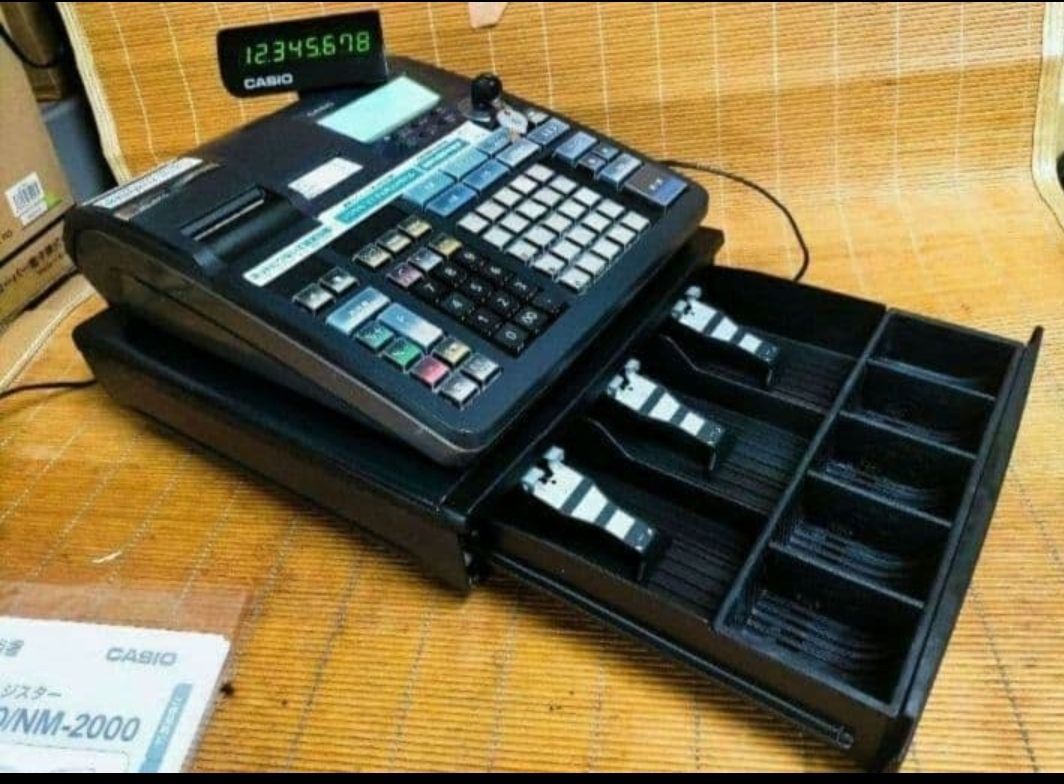 カシオレジスターTE-2600NM2000　フル設定無料25部門26000708 カシオレジスター TE-2600/NM2000 フル設定無料25部門 26000708 - メルカリ