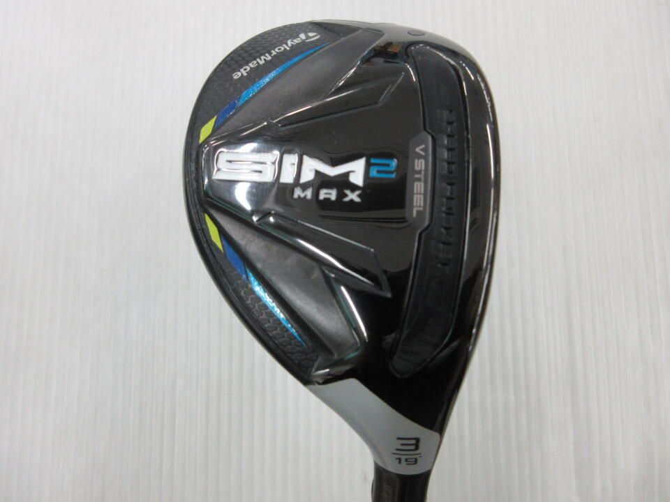 テーラーメイド　【訳あり】SIM2 MAX　19度　TENSEI BLUE TM60(SIM2)　Sフレックス　ユーティリティ　中古　ゴルフドゥ！美里店【最短即日発送】