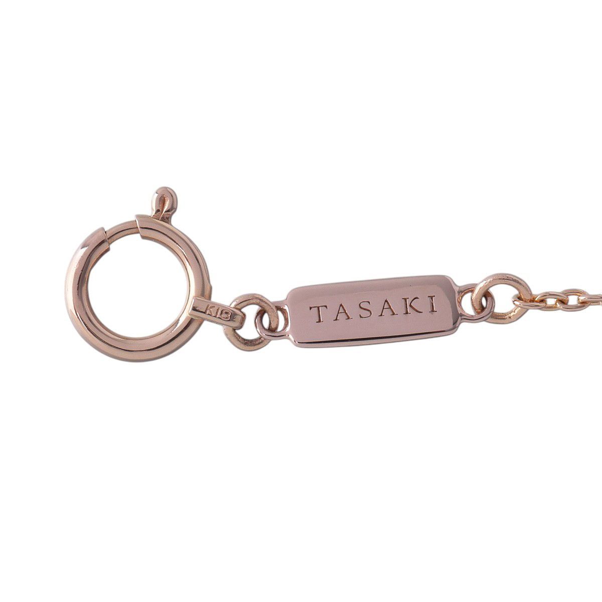 タサキ プチバランス ソロ ネックレス アコヤパール3.9mm ピンク