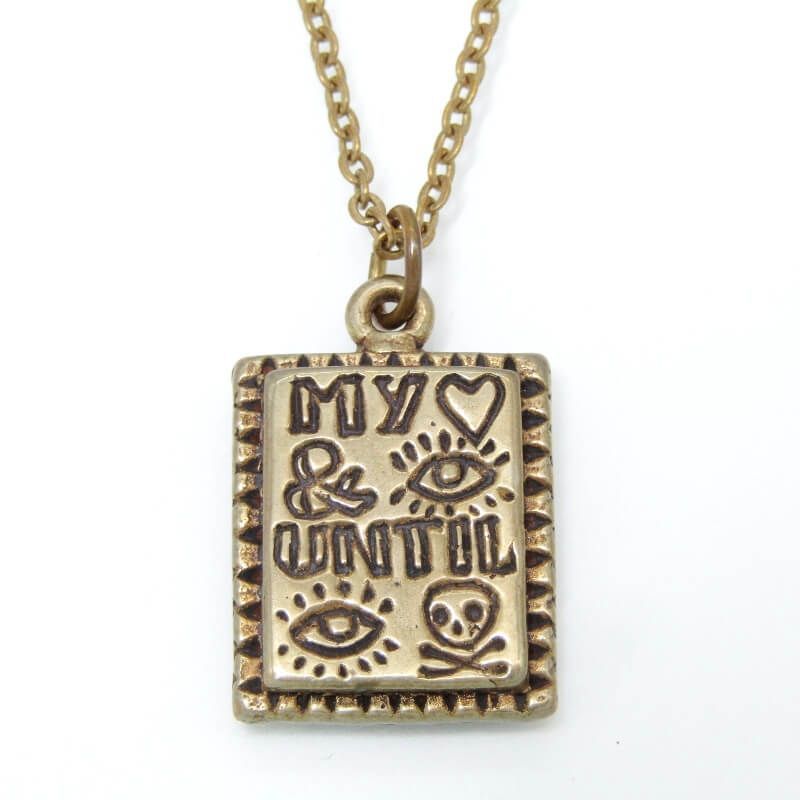 LHN Jewelry エルエイチエヌ ネックレス My heart and I until I die