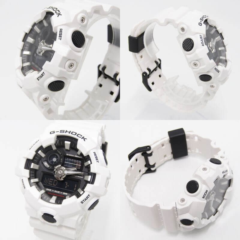 CASIO G-SHOCK Gショック GA-700-7AJF アナデジ 3Dフェイスデザイン